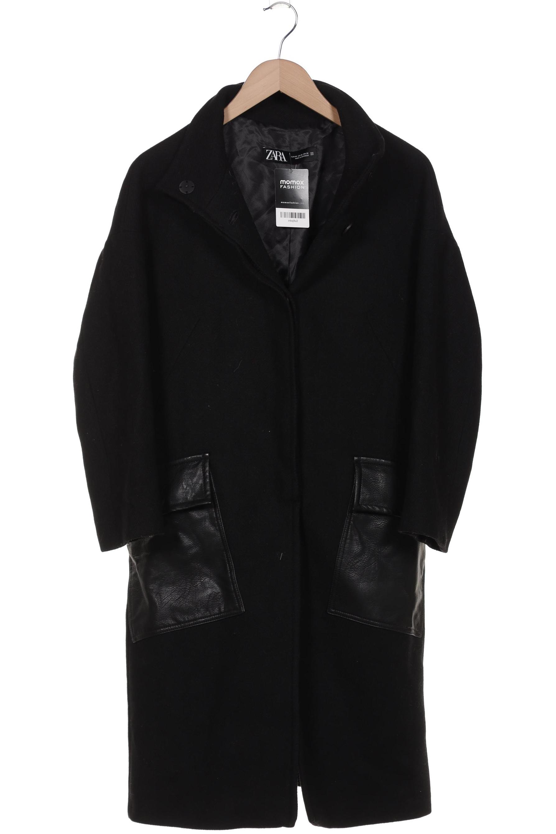 

Zara Damen Mantel, schwarz, Gr. 34