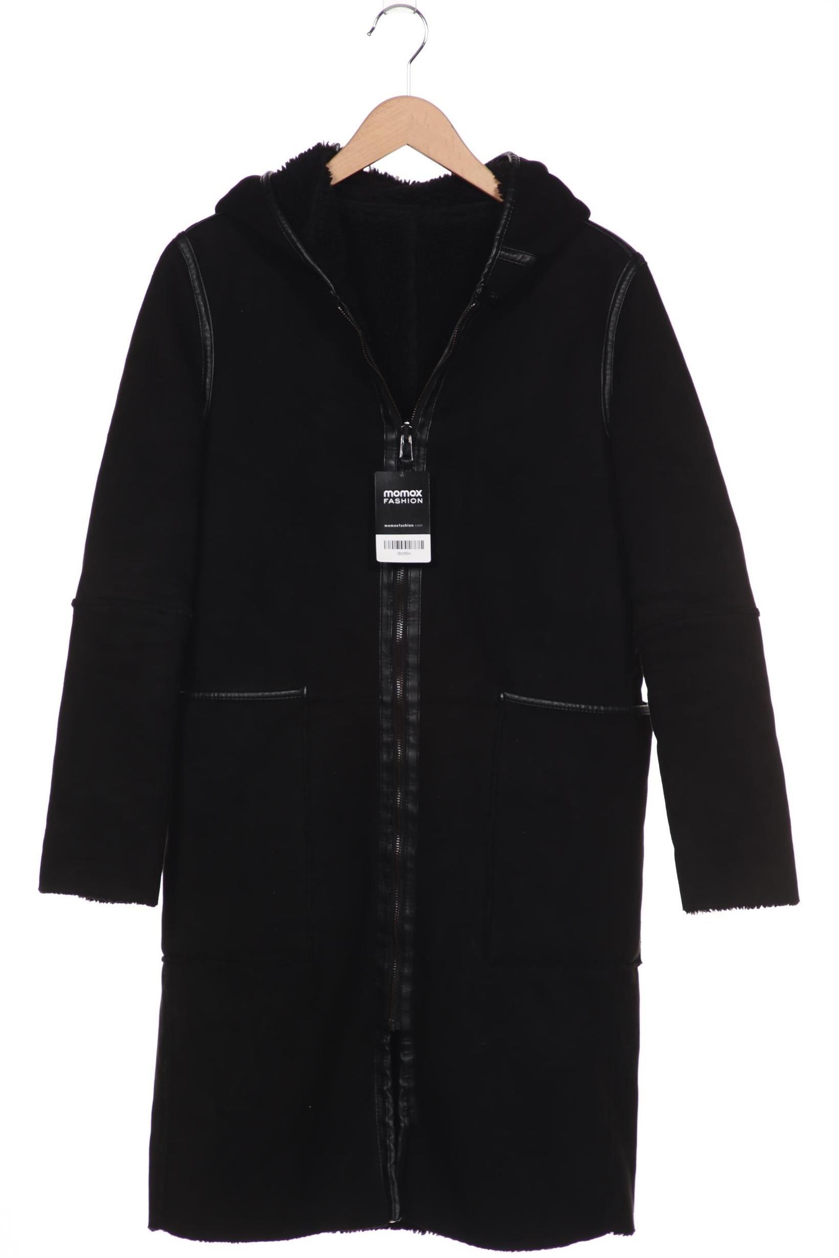 

ZARA Damen Mantel, schwarz