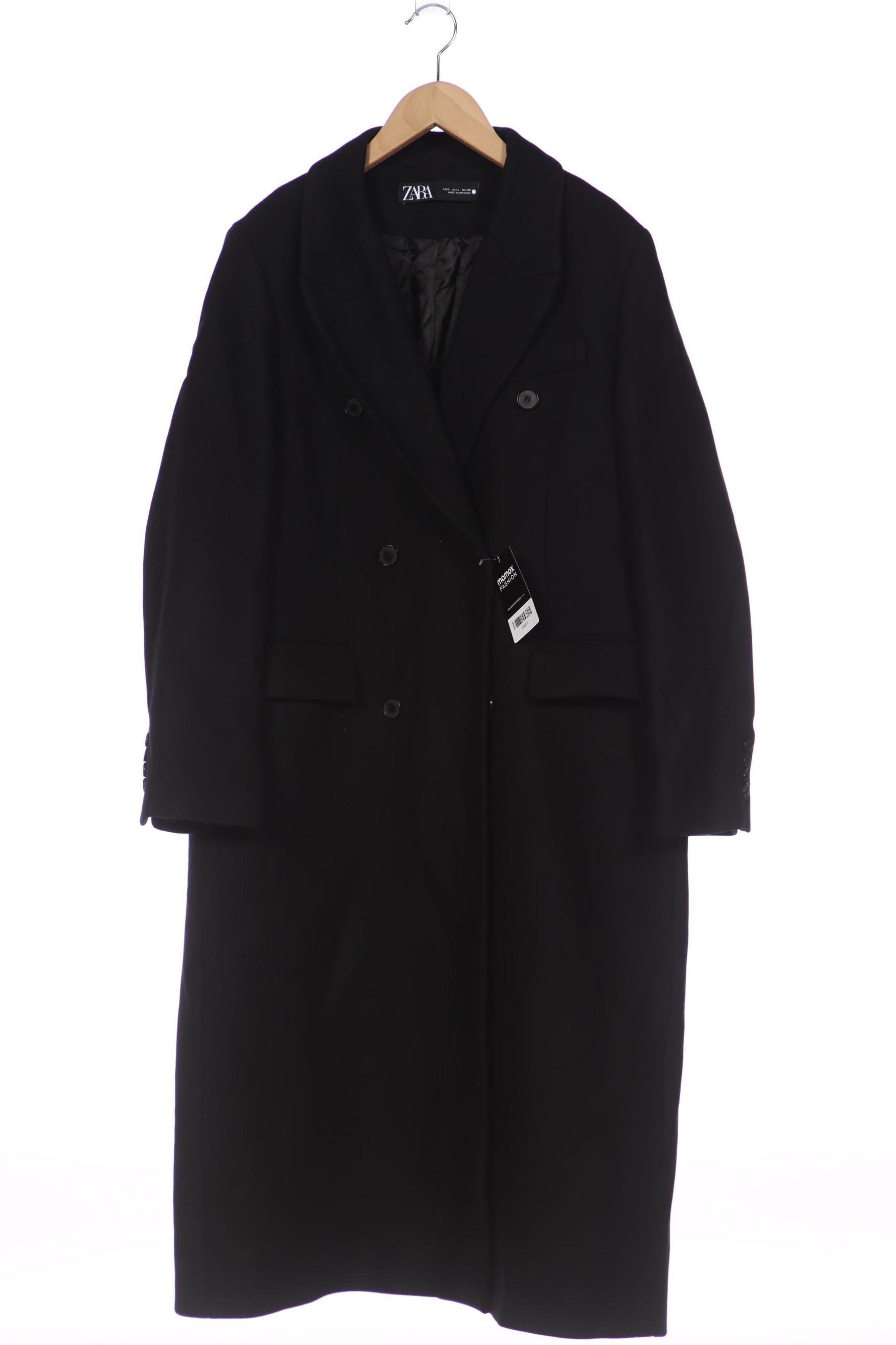 

Zara Damen Mantel, schwarz, Gr. 42