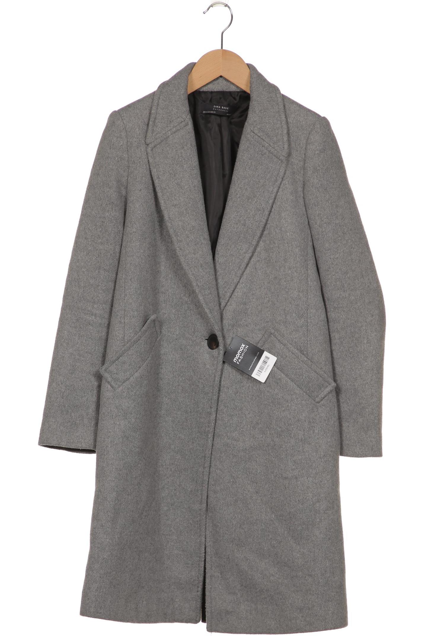

ZARA Damen Mantel, grau