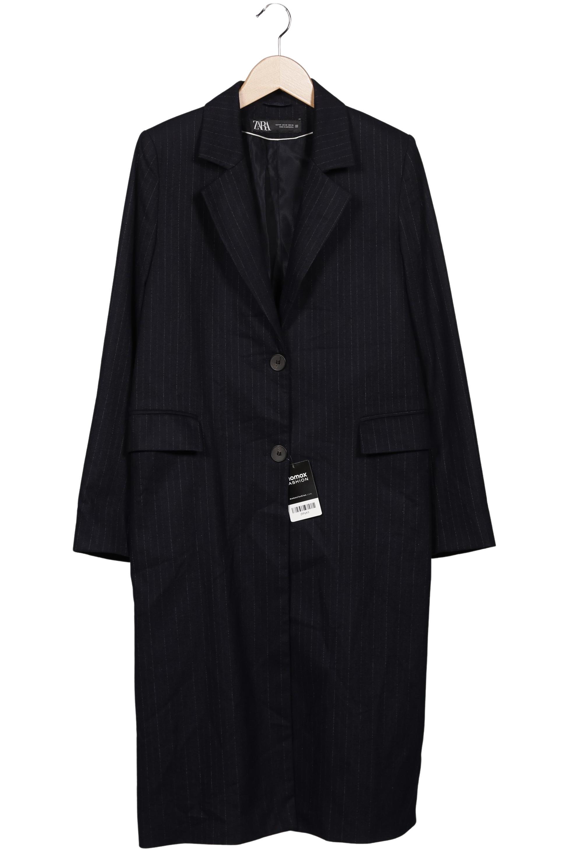 

Zara Damen Mantel, marineblau, Gr. 34