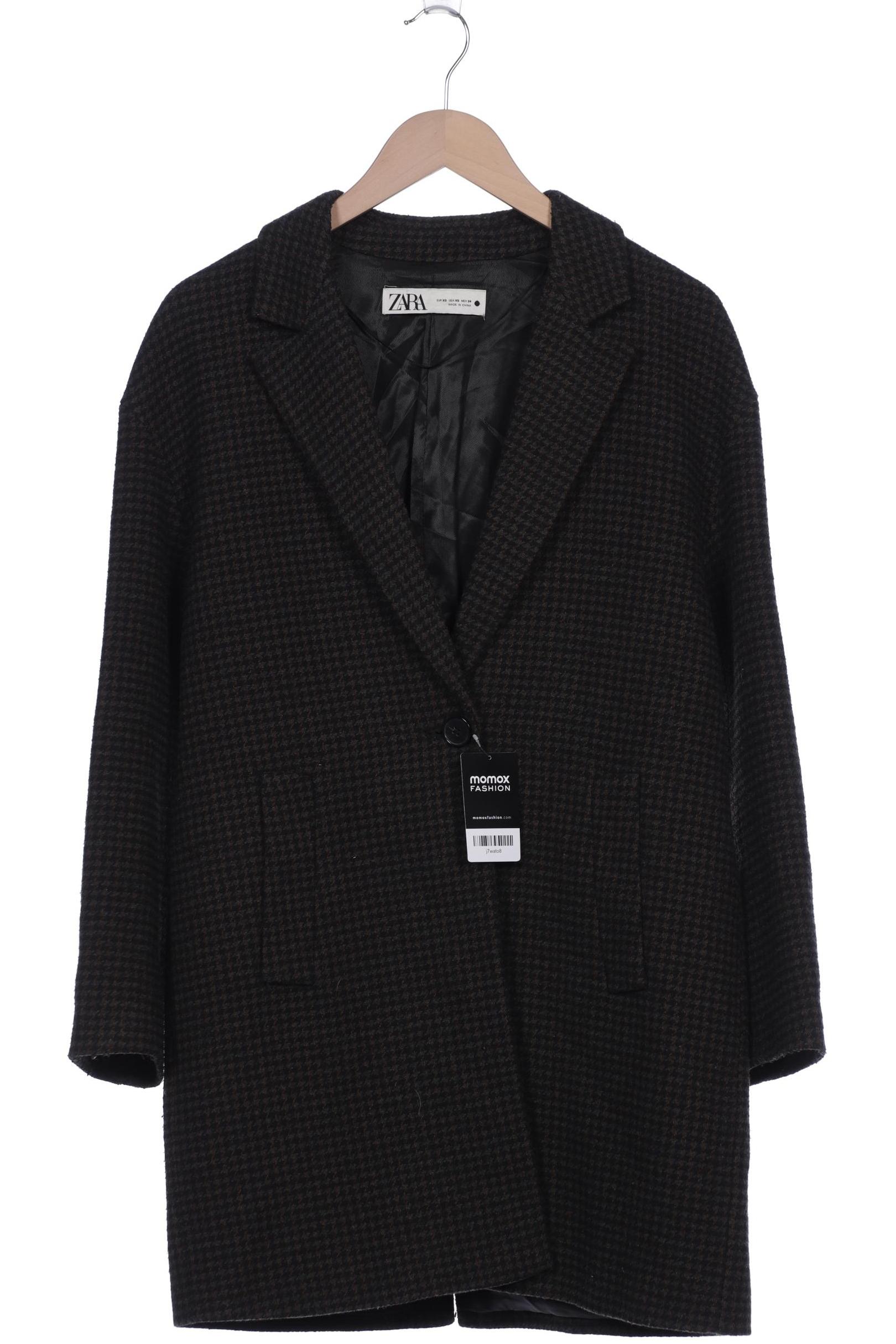 

ZARA Damen Mantel, schwarz