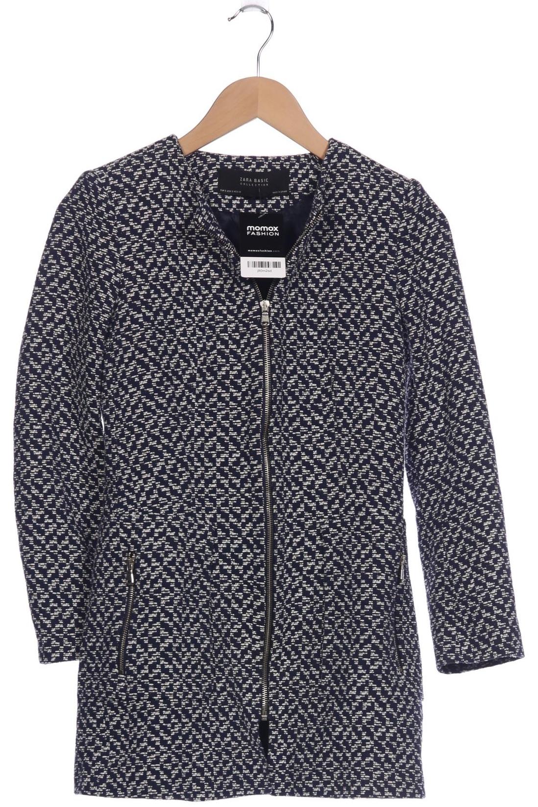 

Zara Damen Mantel, marineblau, Gr. 36