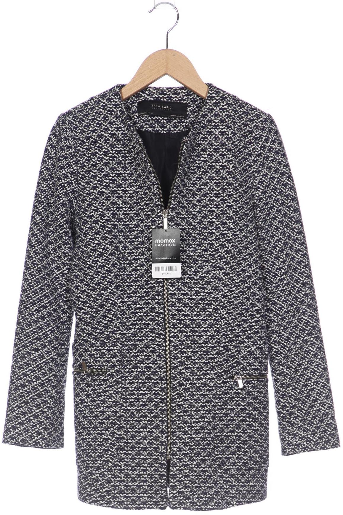 

ZARA Damen Mantel, marineblau