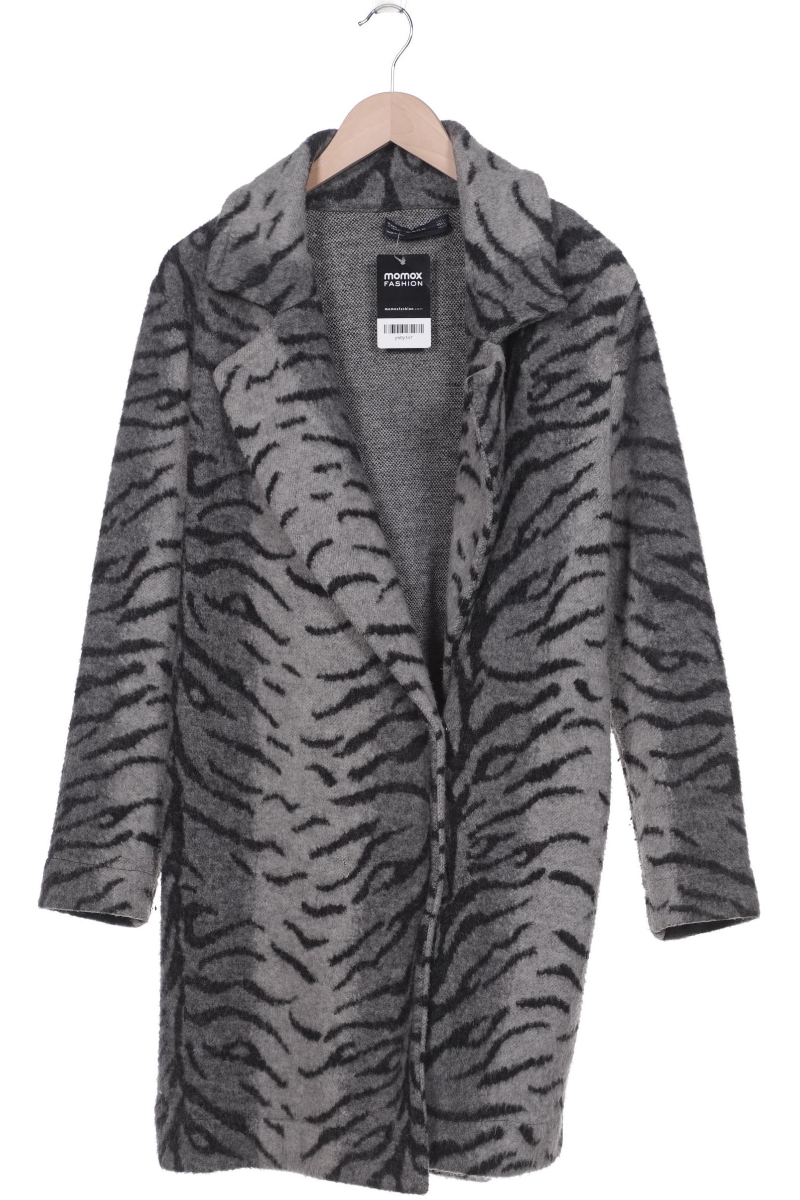 

ZARA Damen Mantel, grau