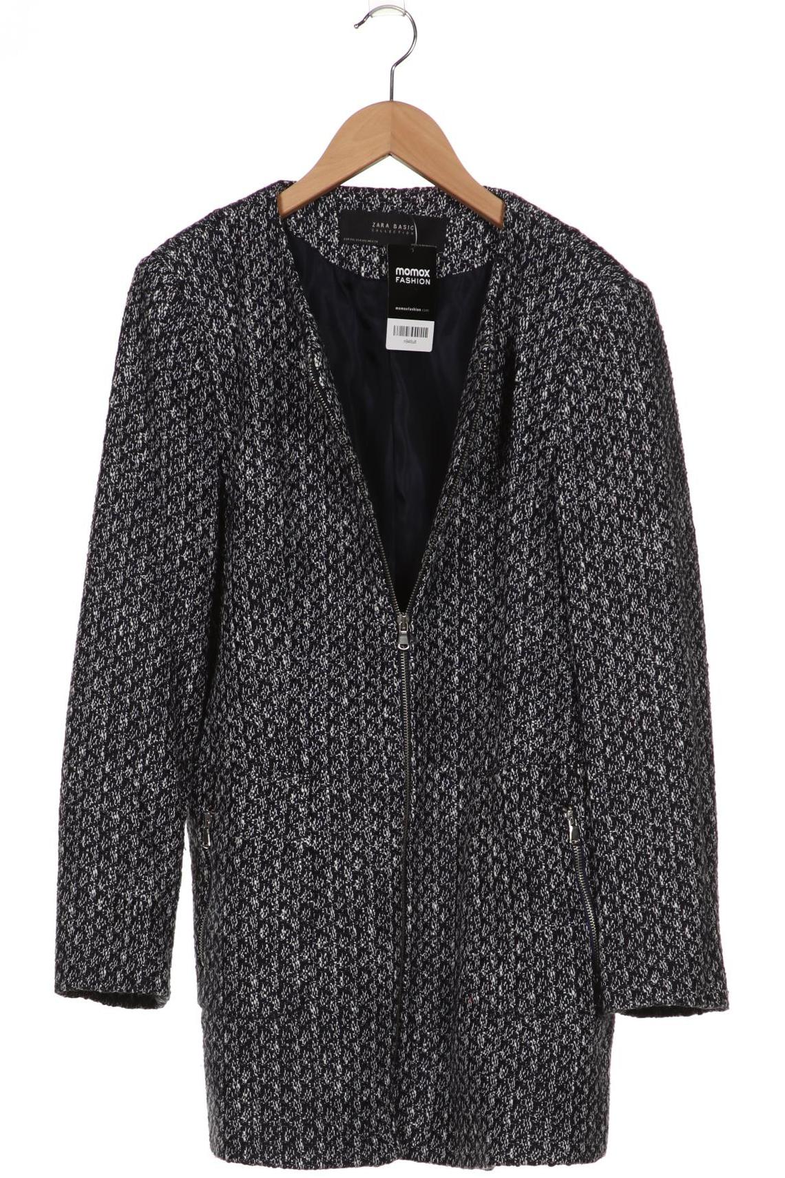 

ZARA Damen Mantel, marineblau