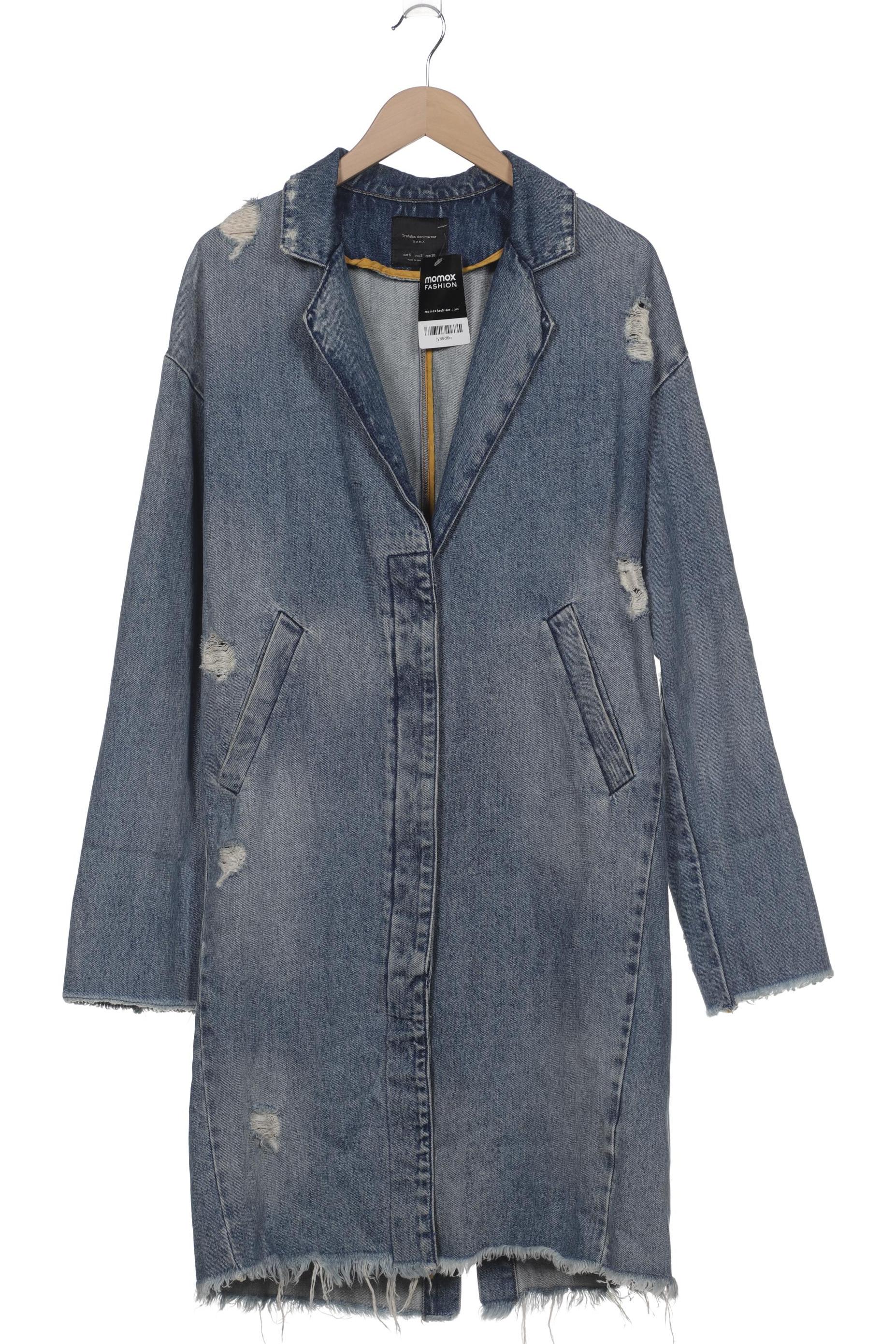

Zara Damen Mantel, blau, Gr. 36