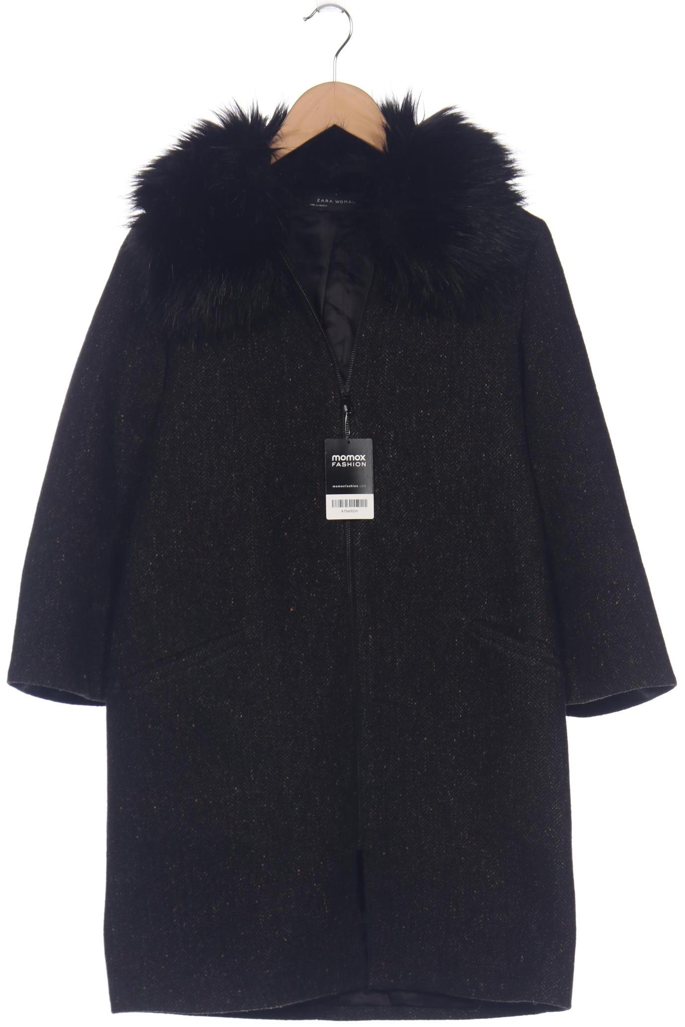 

Zara Damen Mantel, schwarz, Gr. 38