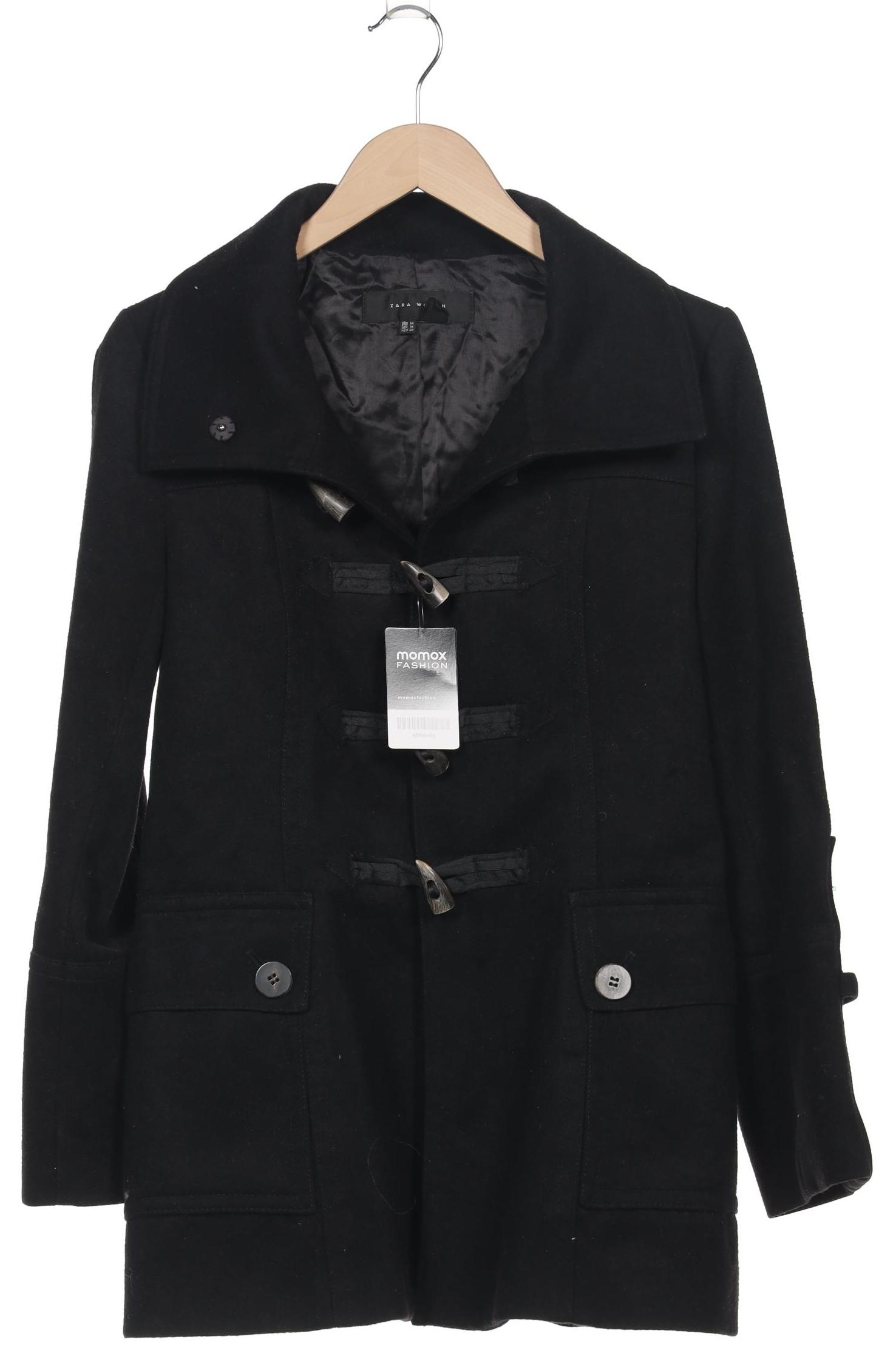 

Zara Damen Mantel, schwarz, Gr. 38
