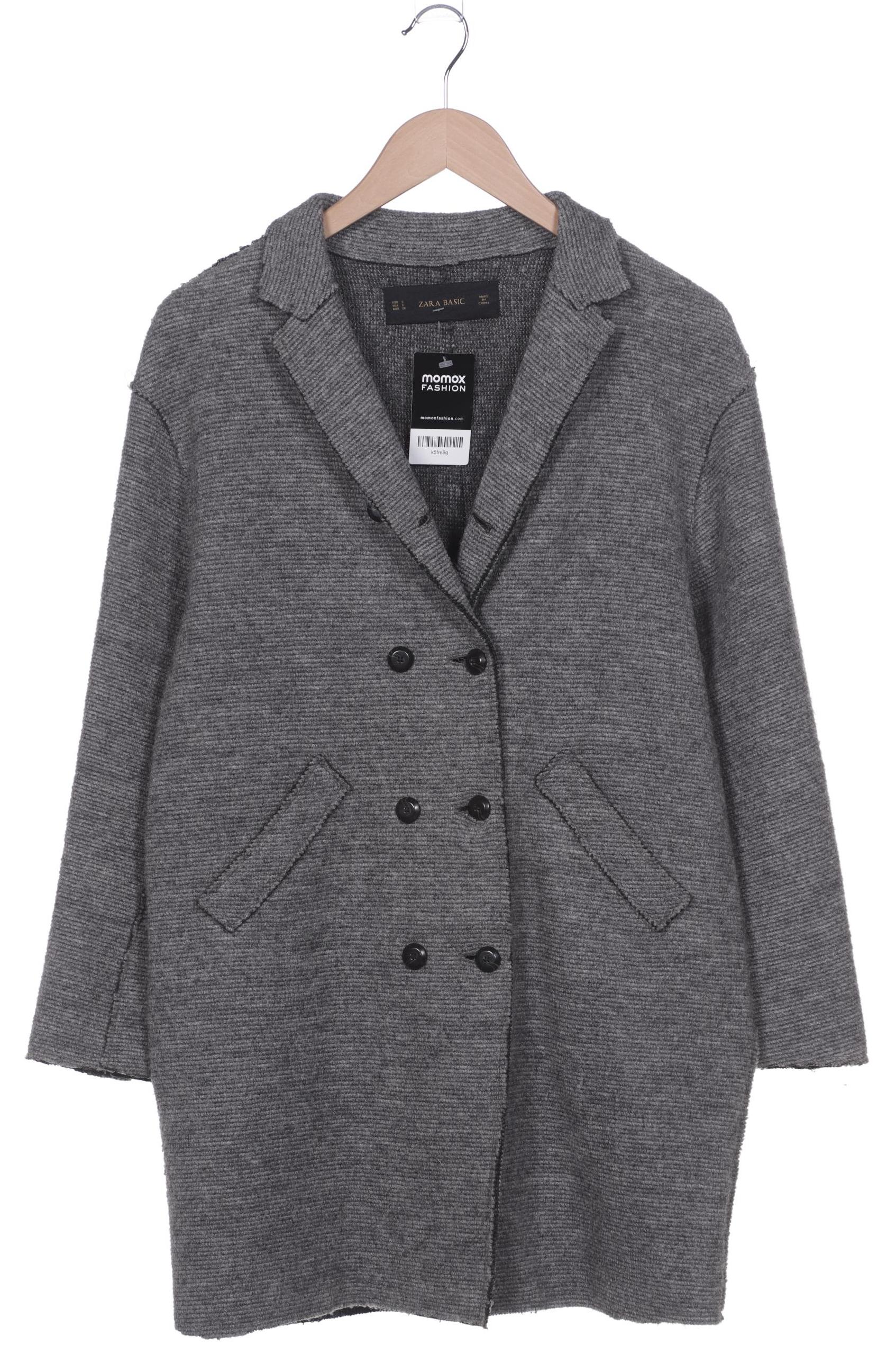 

ZARA Damen Mantel, grau