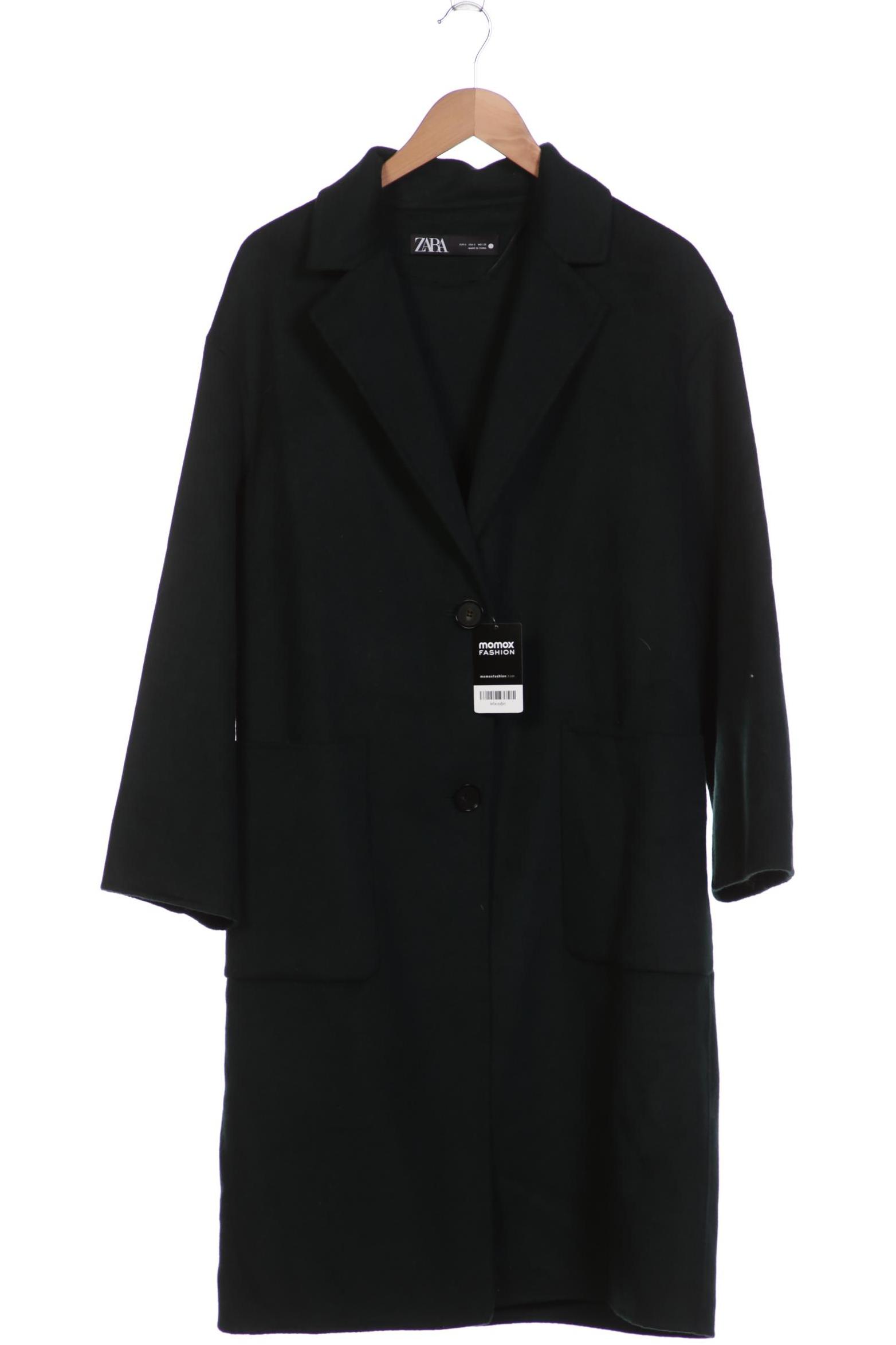 

ZARA Damen Mantel, grün
