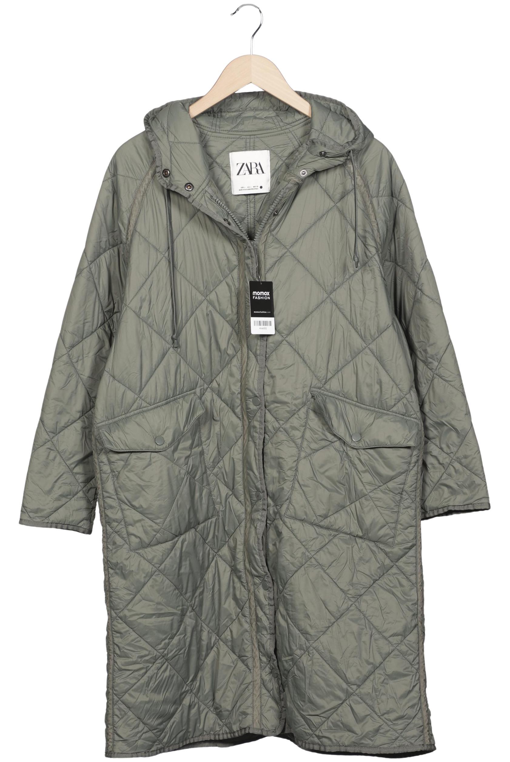

Zara Damen Mantel, grün, Gr. 42