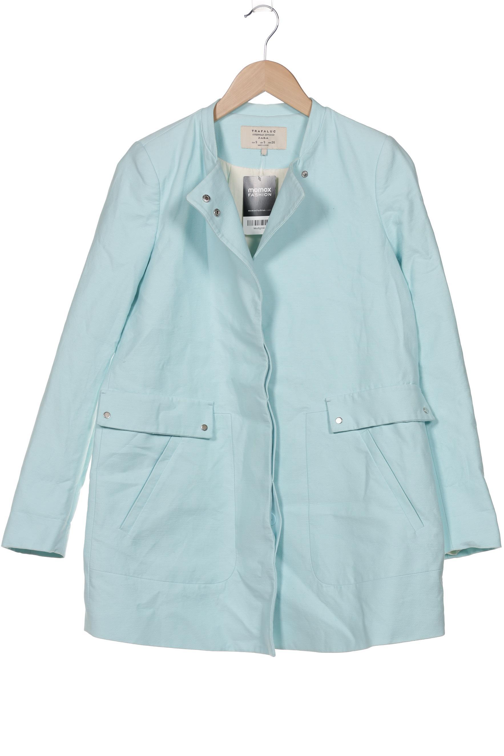 

Zara Damen Mantel, hellblau, Gr. 36