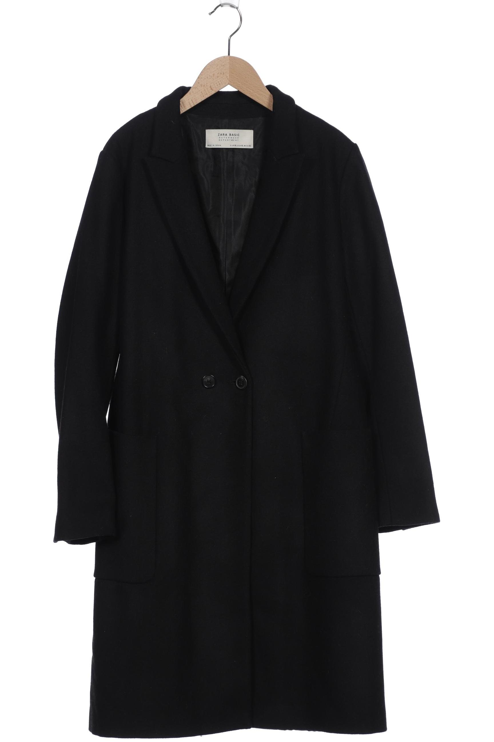 

Zara Damen Mantel, schwarz, Gr. 44