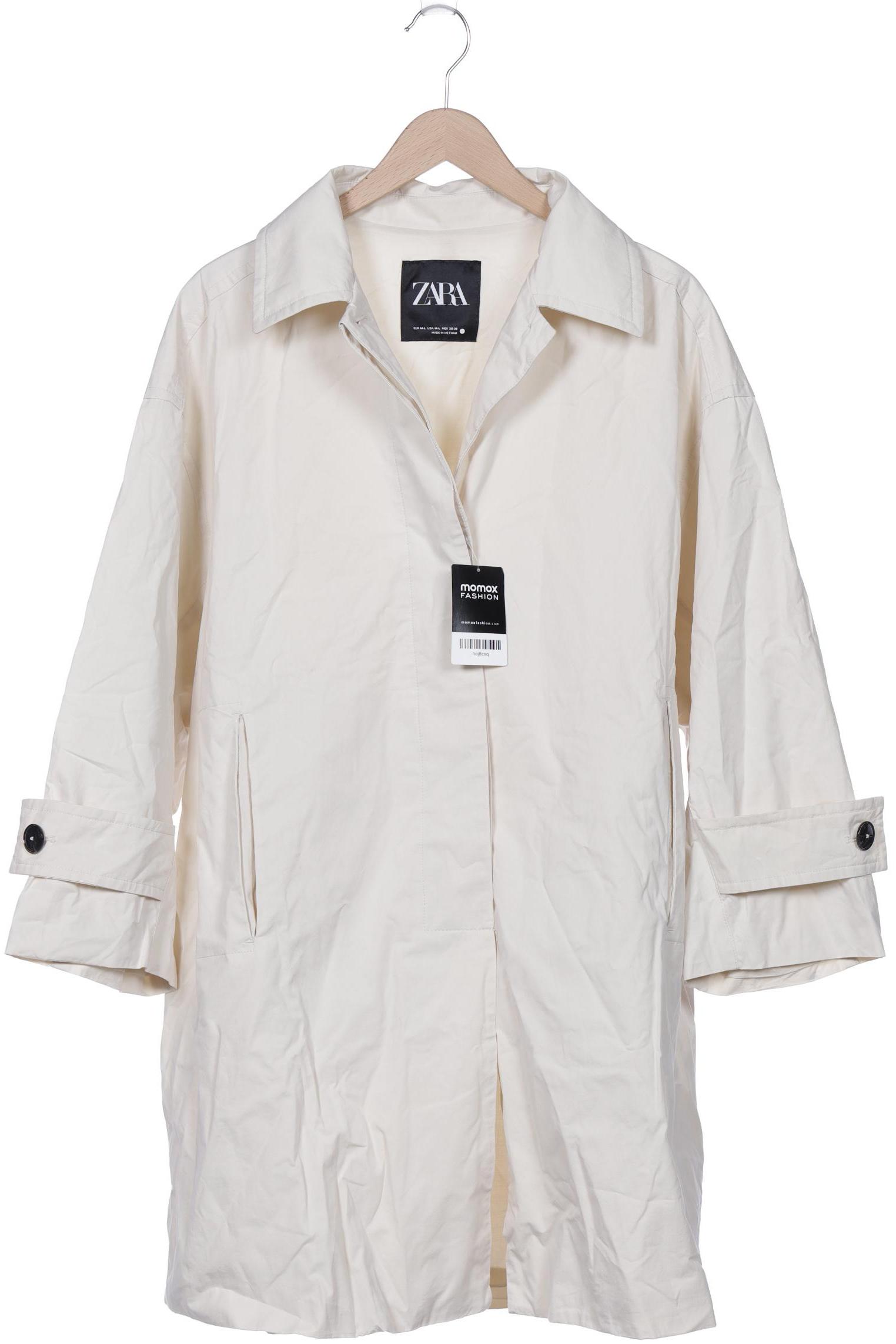 

Zara Damen Mantel, cremeweiß, Gr. 38