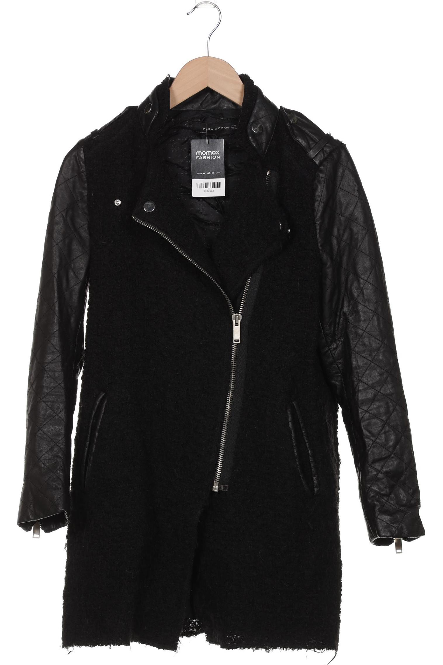

Zara Damen Mantel, schwarz, Gr. 38