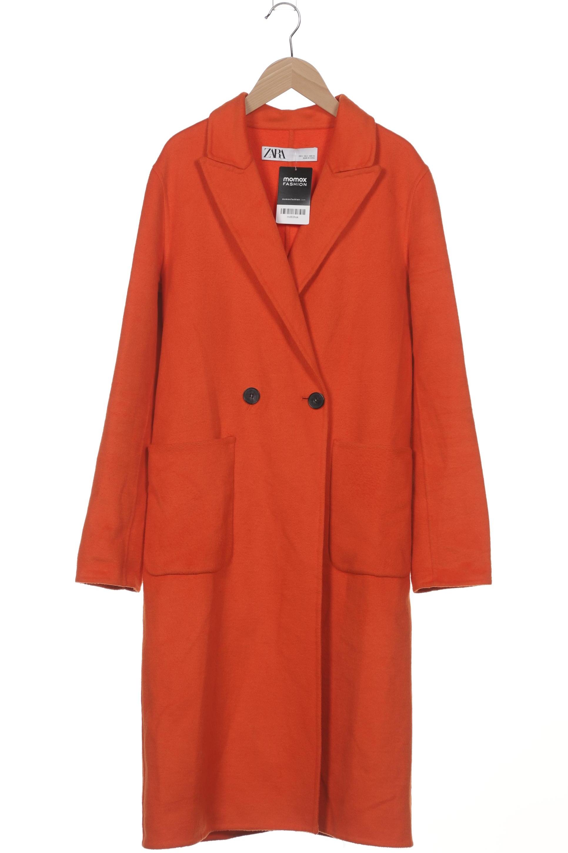 

Zara Damen Mantel, orange, Gr. 36