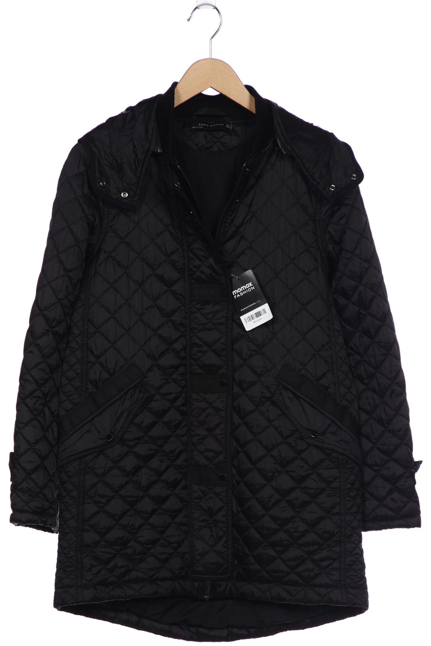 

ZARA Damen Mantel, schwarz