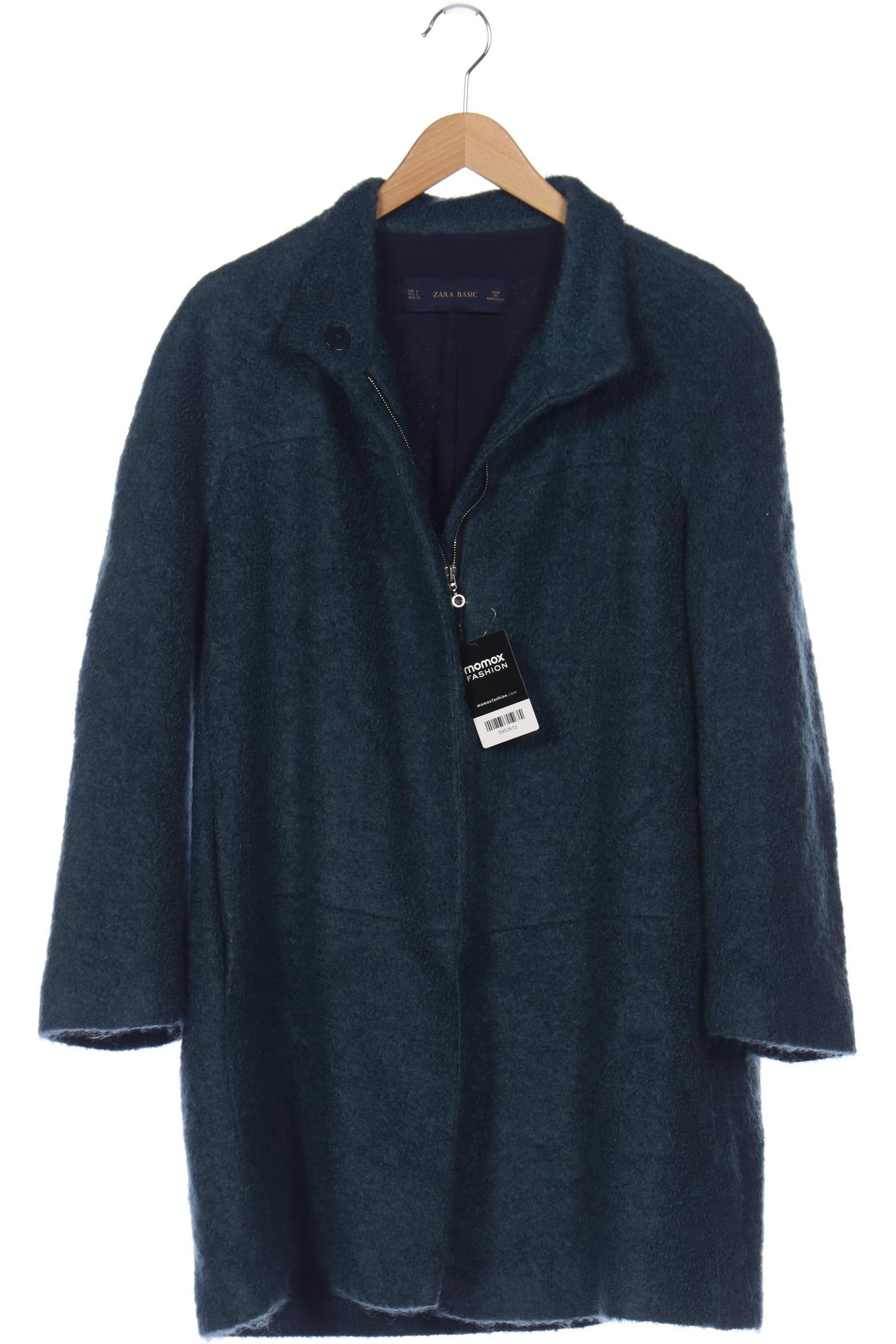 

ZARA Damen Mantel, blau