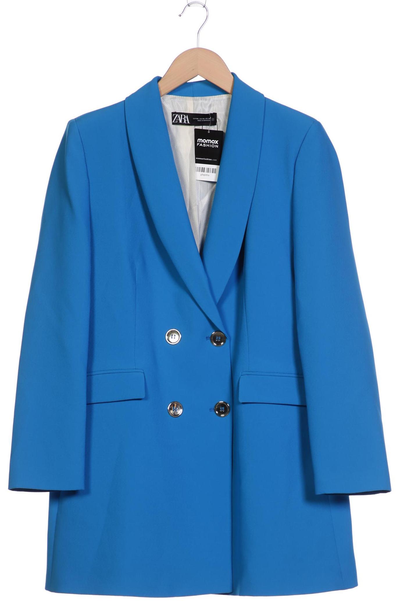 

Zara Damen Mantel, blau, Gr. 46