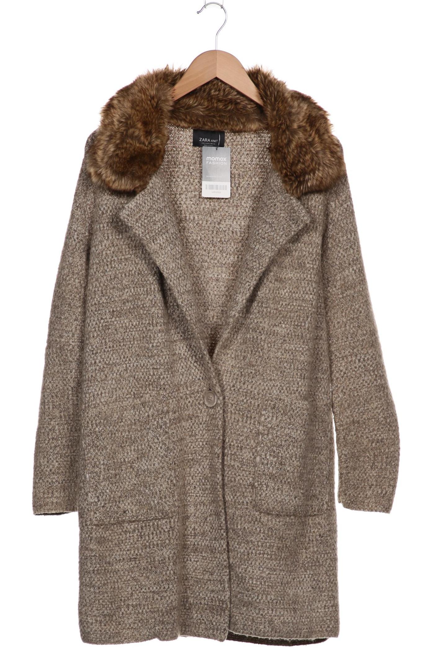 

ZARA Damen Mantel, grau