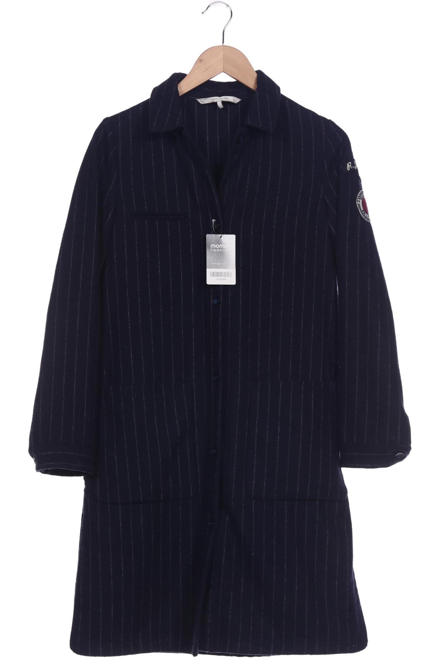 

Zara Damen Mantel, marineblau, Gr. 36