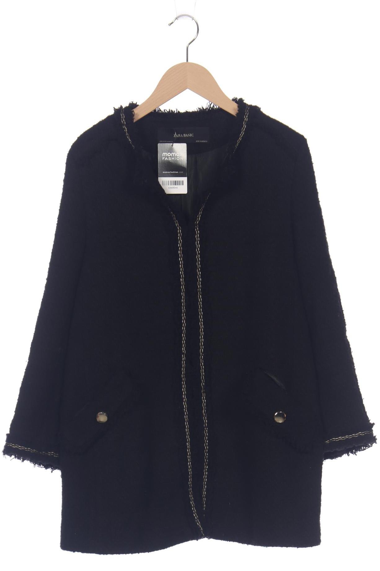 Thumbnail - Zara Damen Mantel, schwarz, Gr. 38
