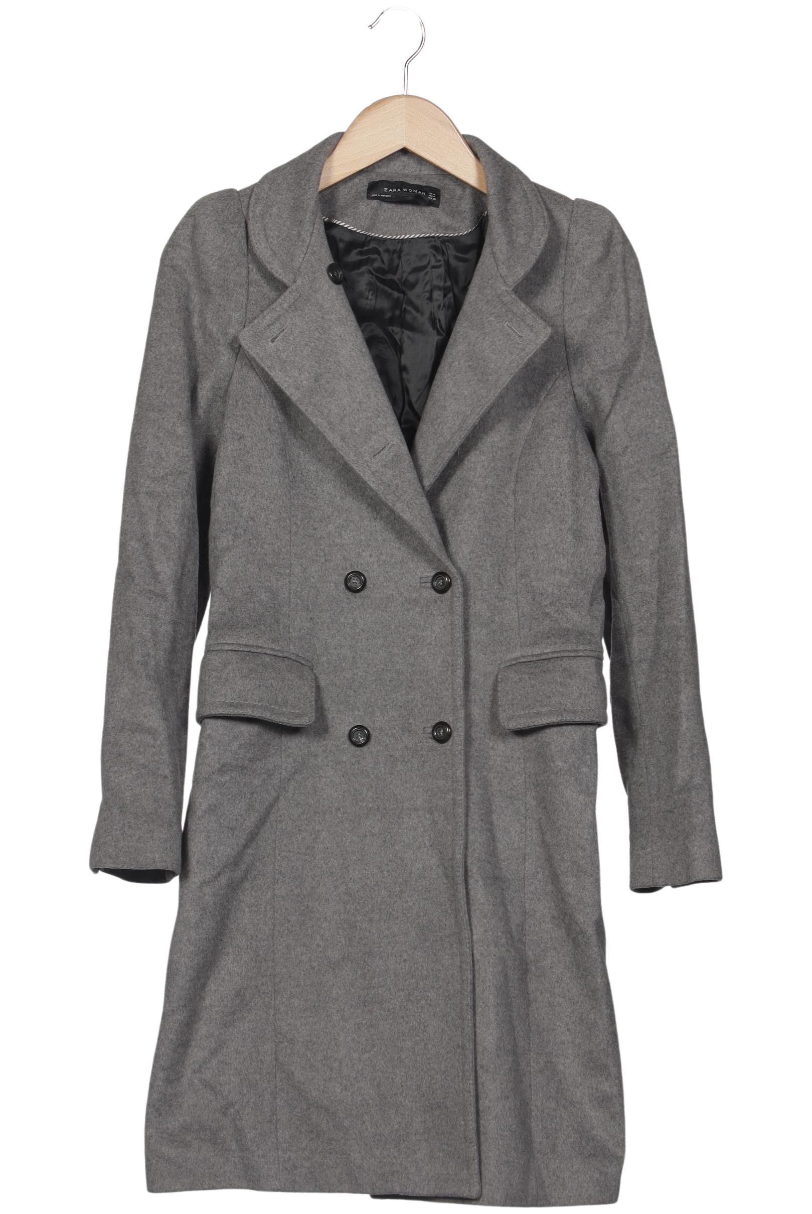 

Zara Damen Mantel, grau, Gr. 38