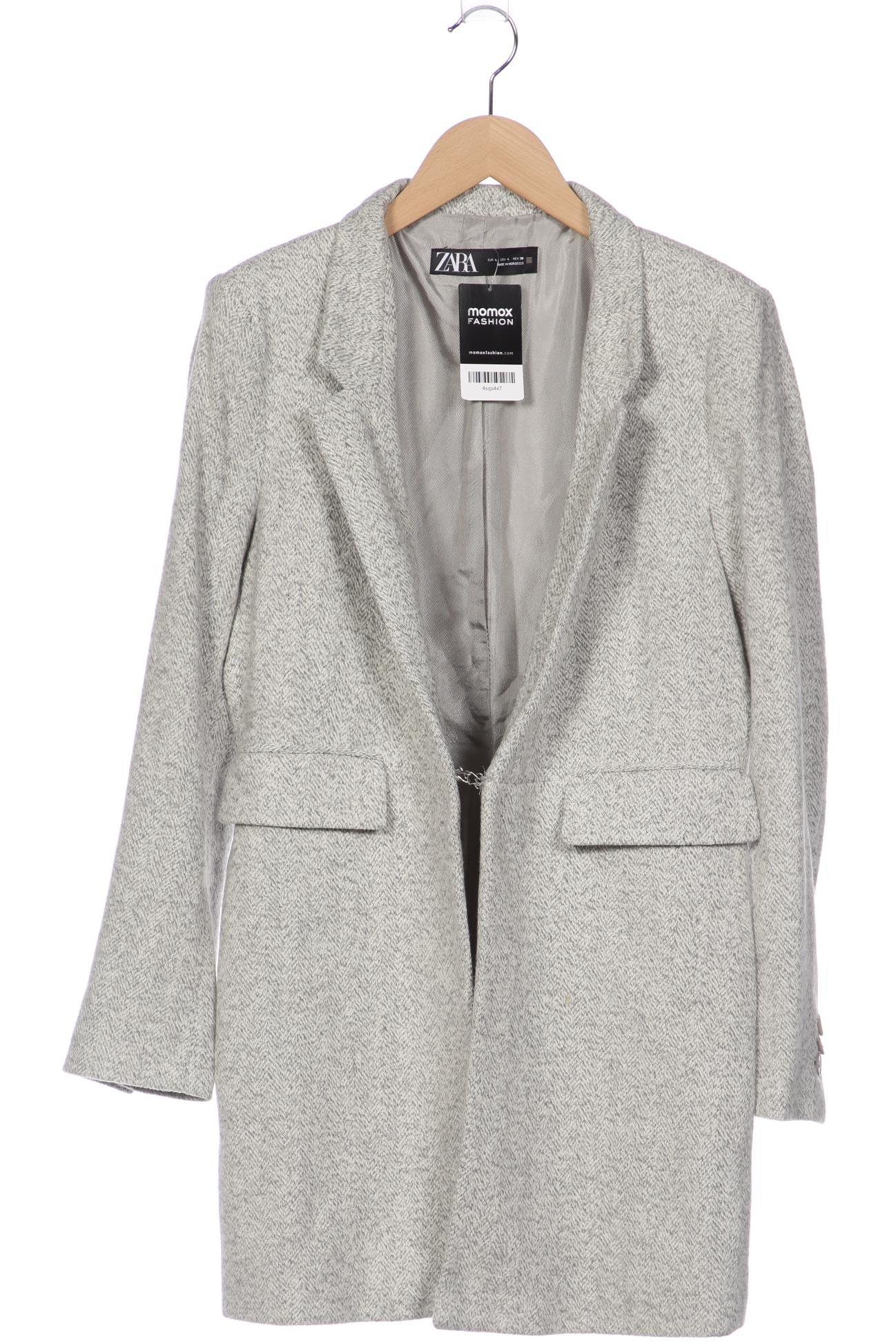 

ZARA Damen Mantel, grau