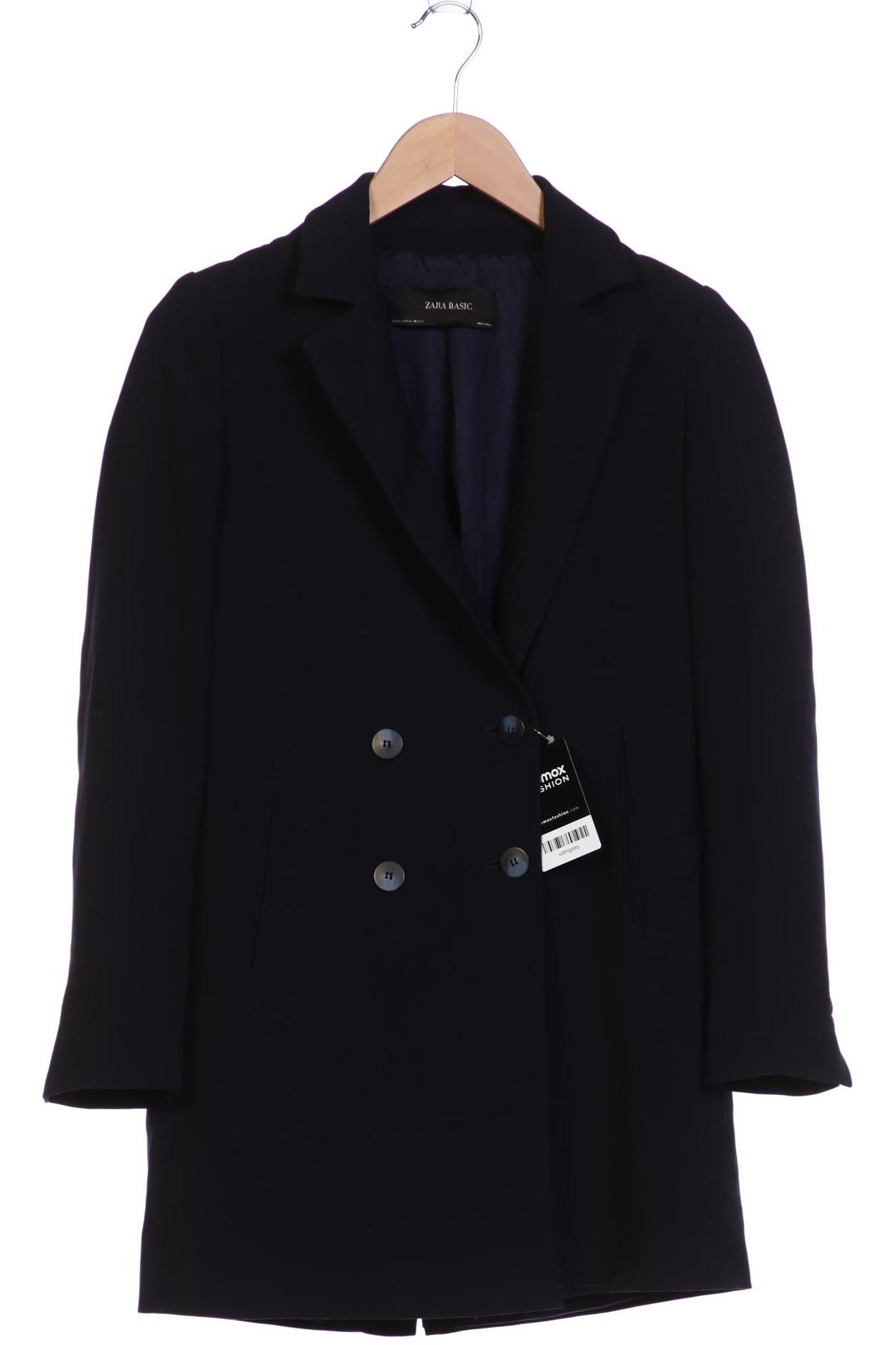 

Zara Damen Mantel, marineblau, Gr. 34