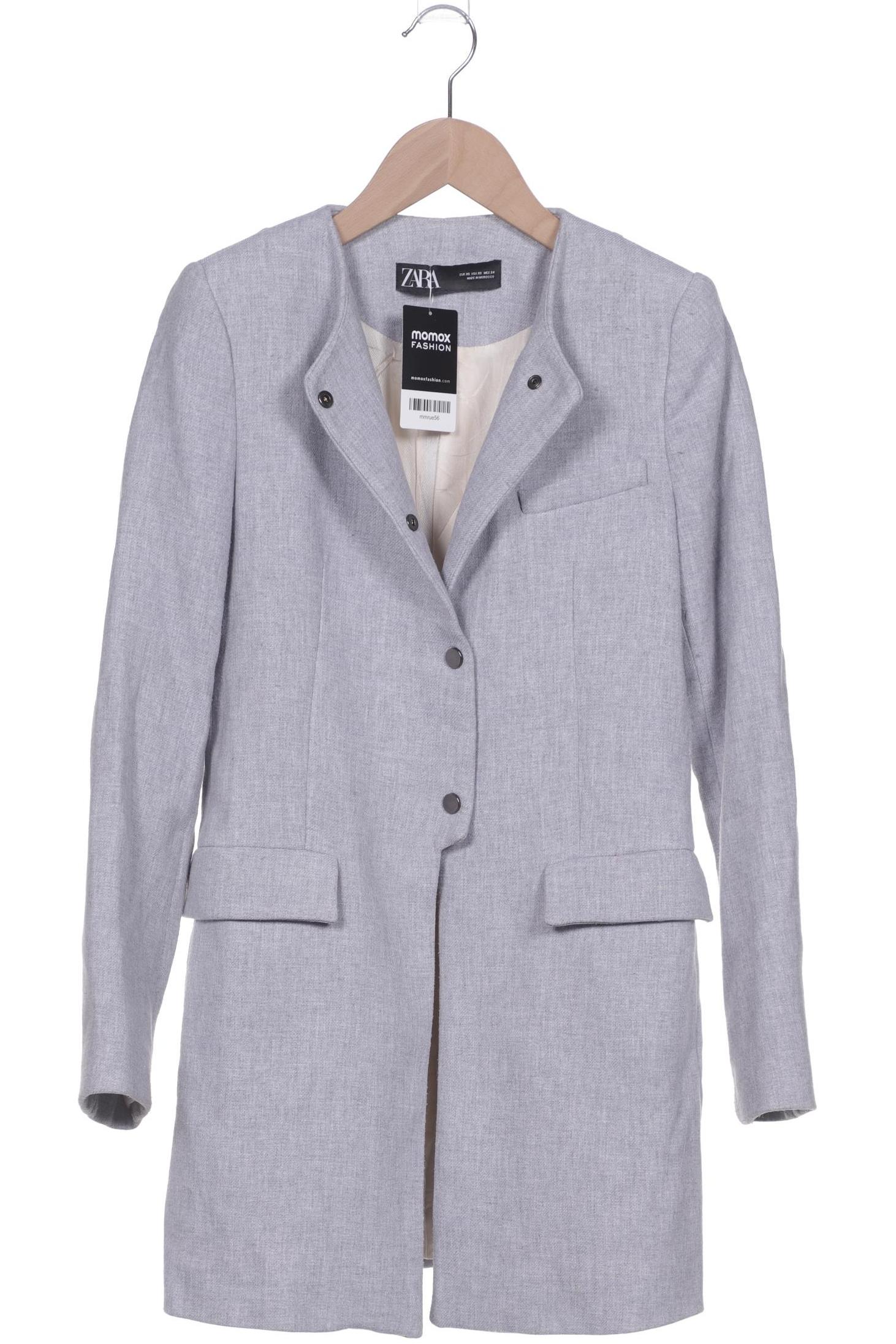 

Zara Damen Mantel, hellblau, Gr. 34
