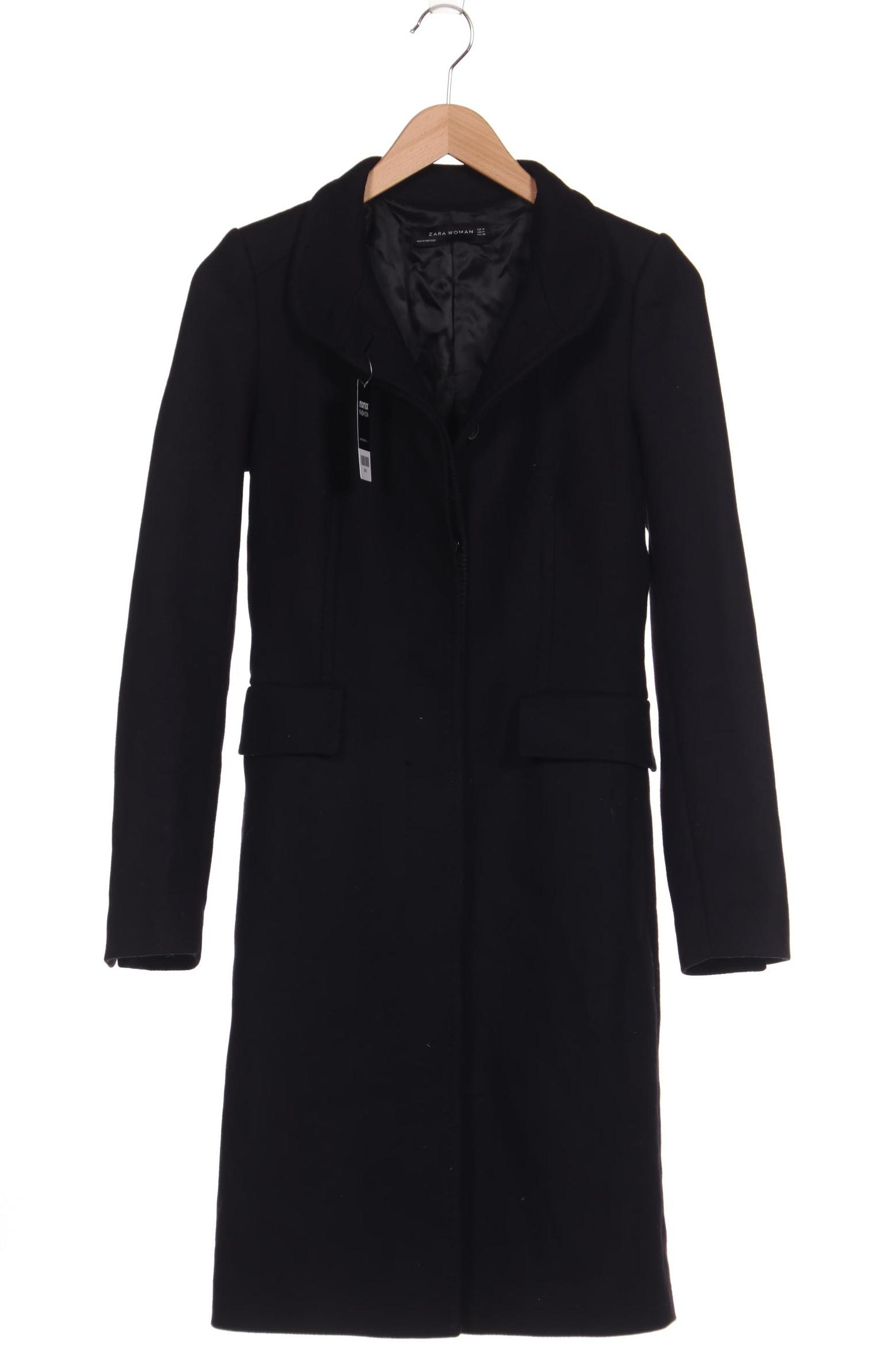 

Zara Damen Mantel, schwarz, Gr. 38