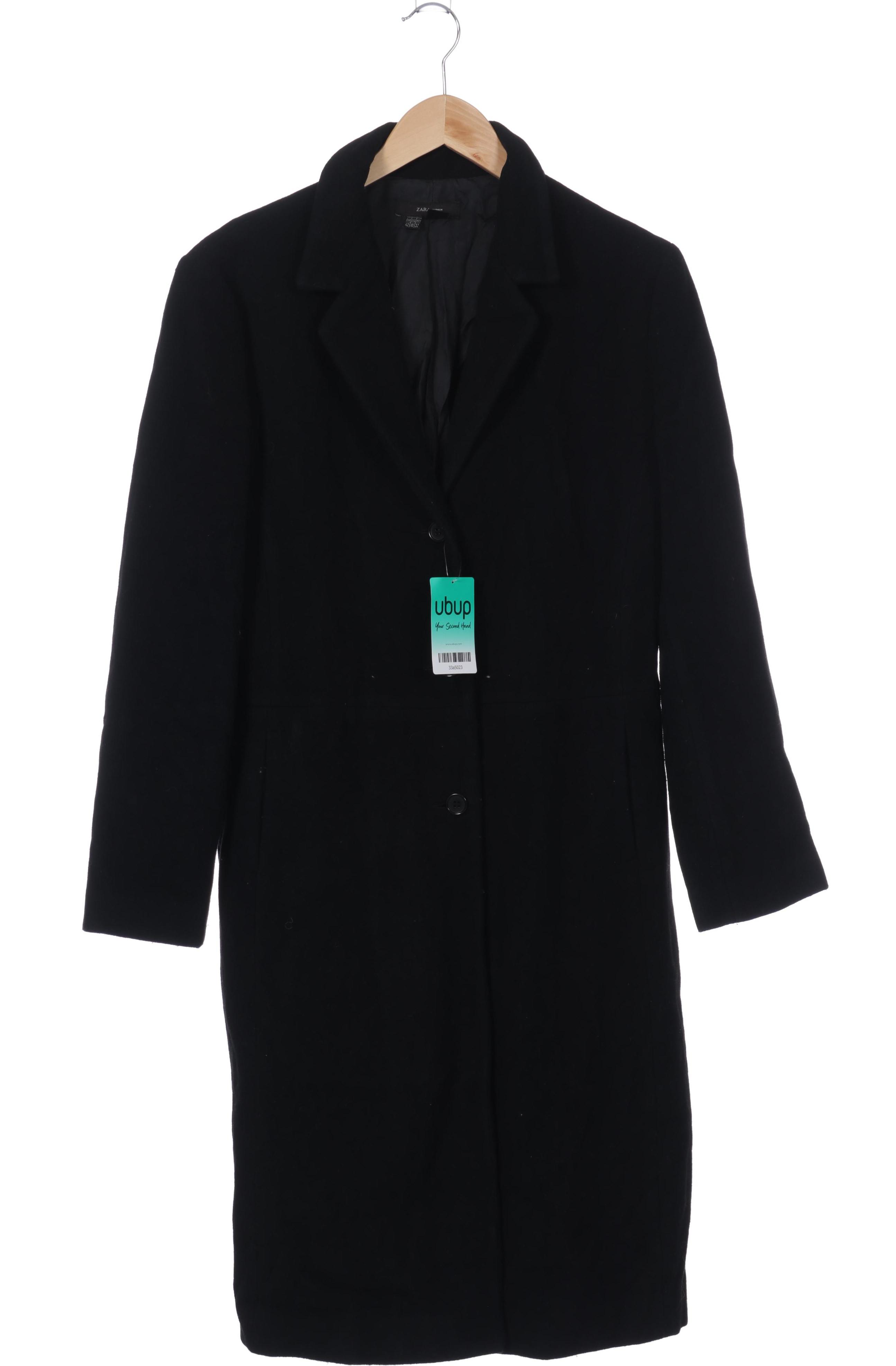 Thumbnail - Zara Damen Mantel, schwarz, Gr. 42