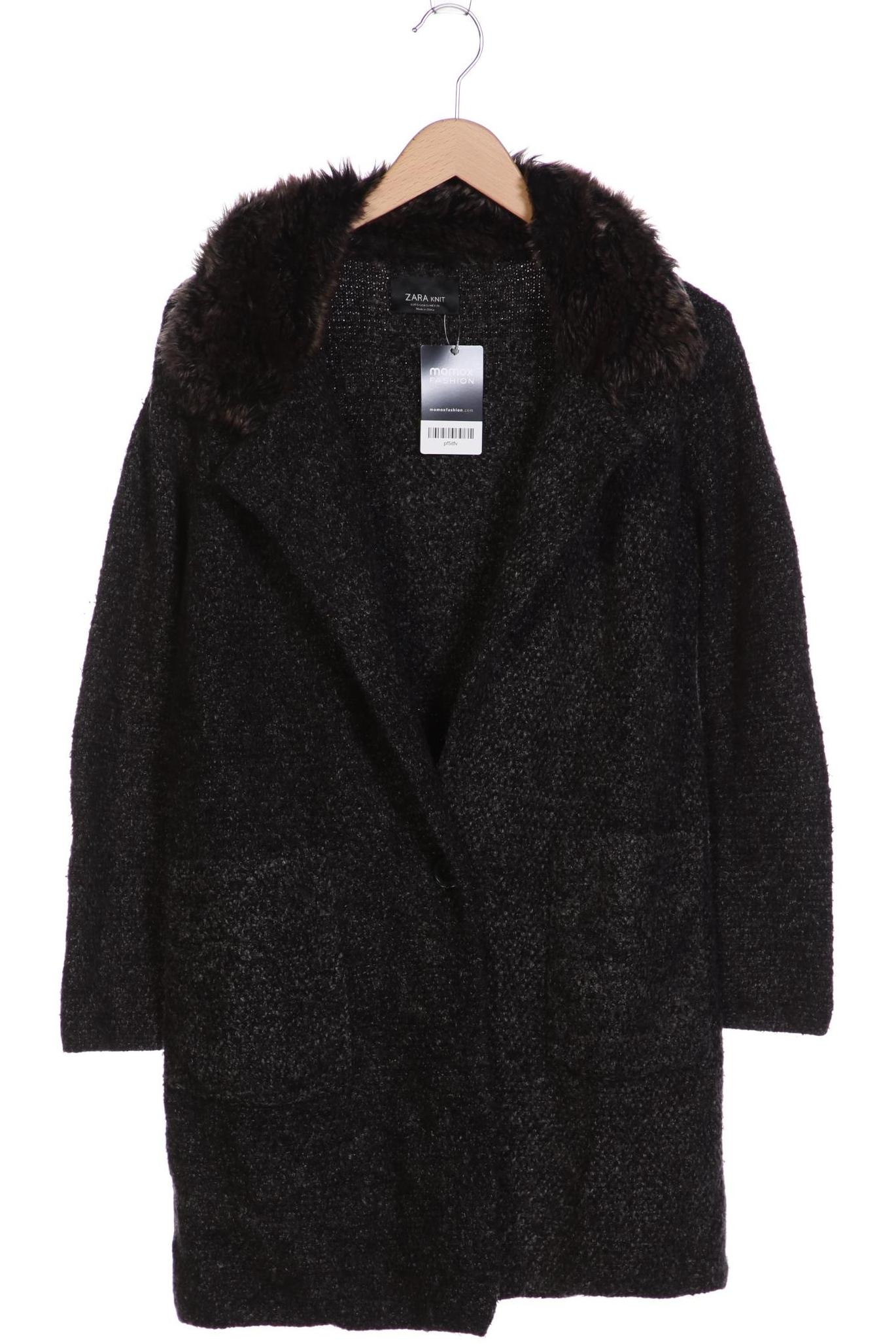 

ZARA Damen Mantel, schwarz