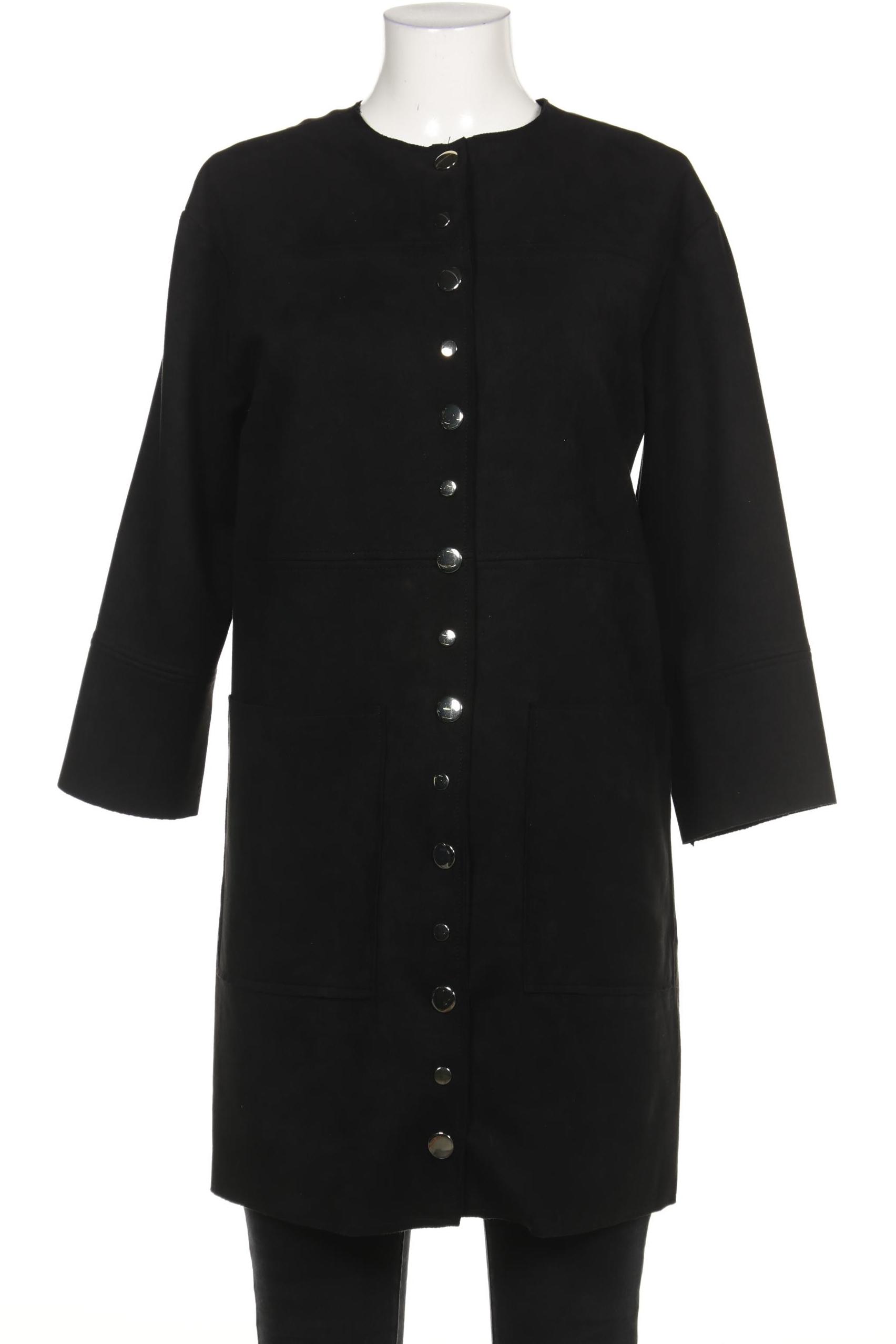 

ZARA Damen Mantel, schwarz