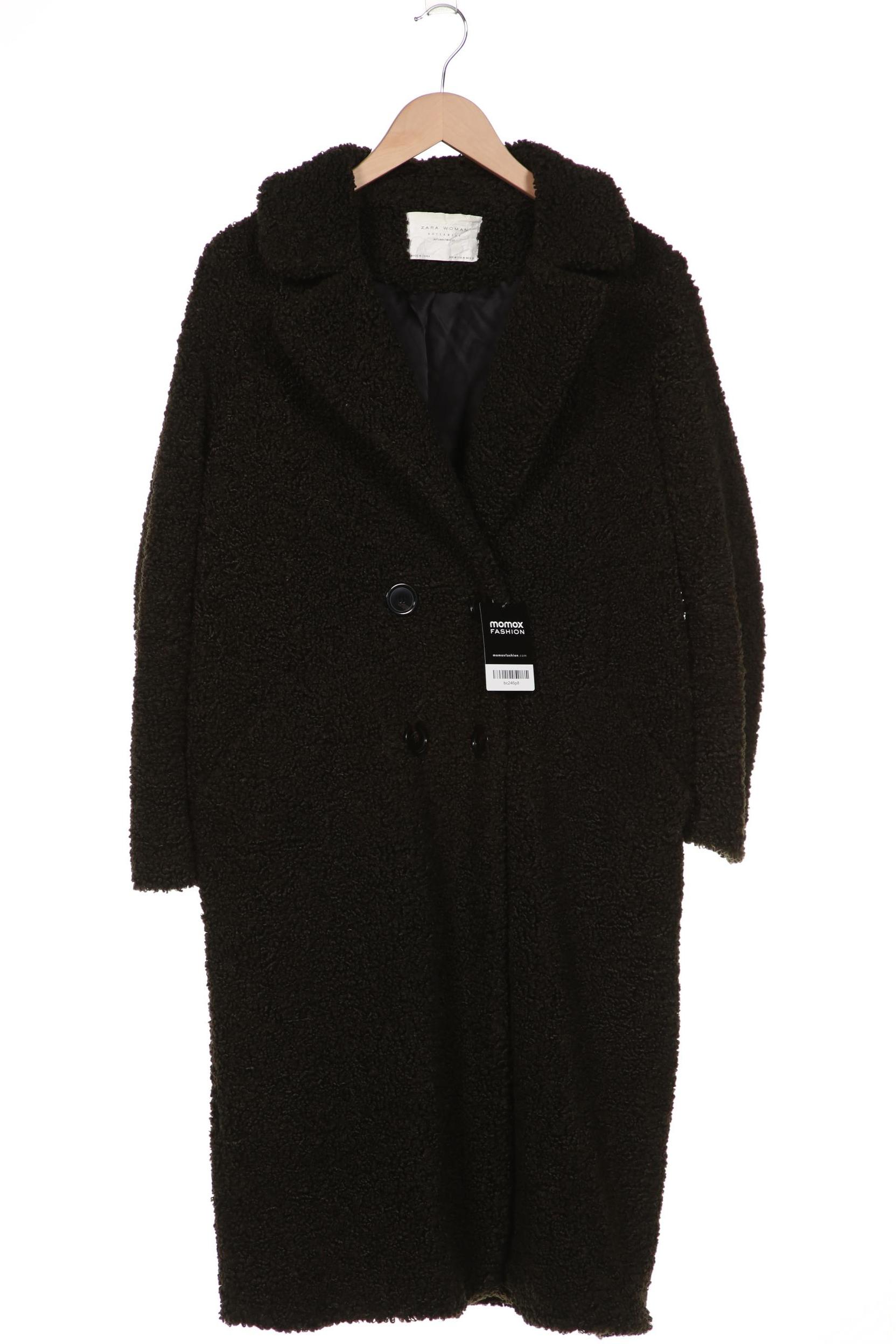 

ZARA Damen Mantel, grün