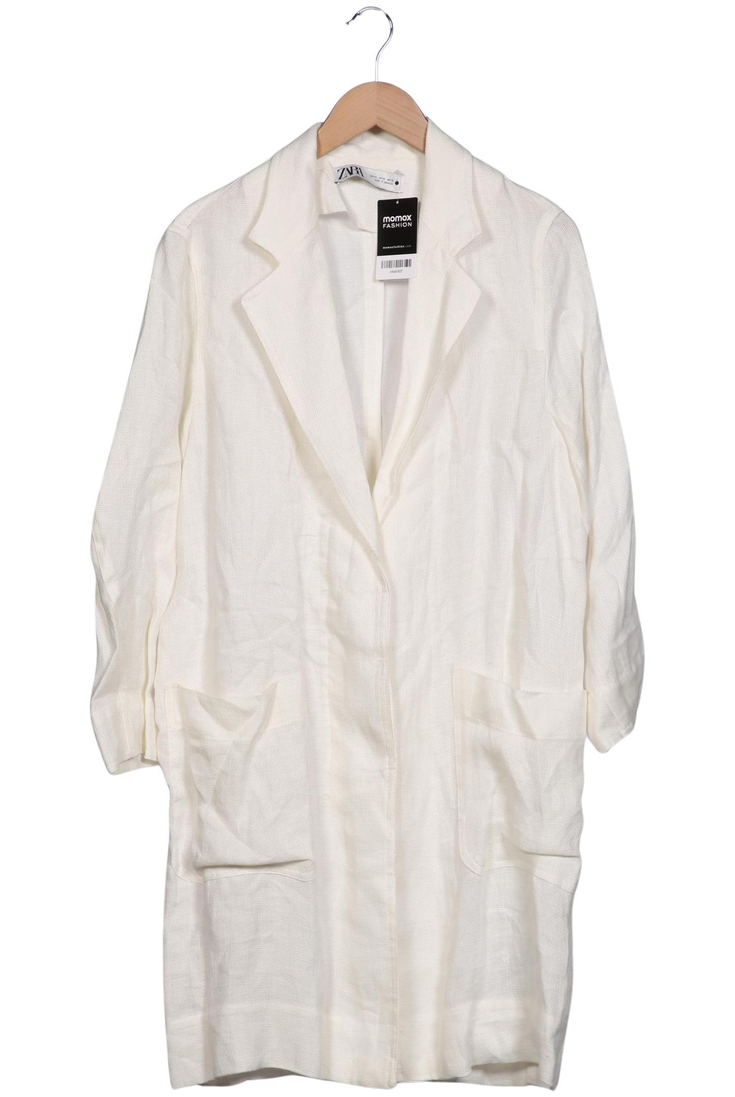 

Zara Damen Mantel, cremeweiß, Gr. 34