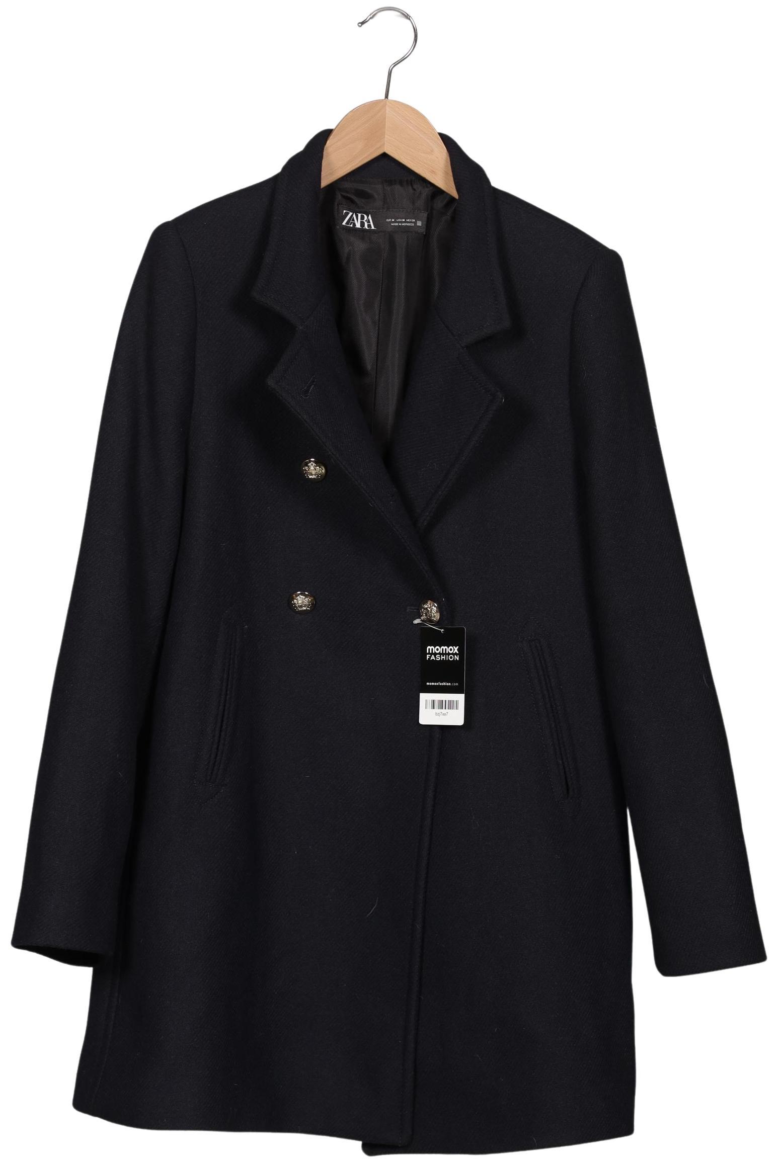 

Zara Damen Mantel, marineblau, Gr. 38