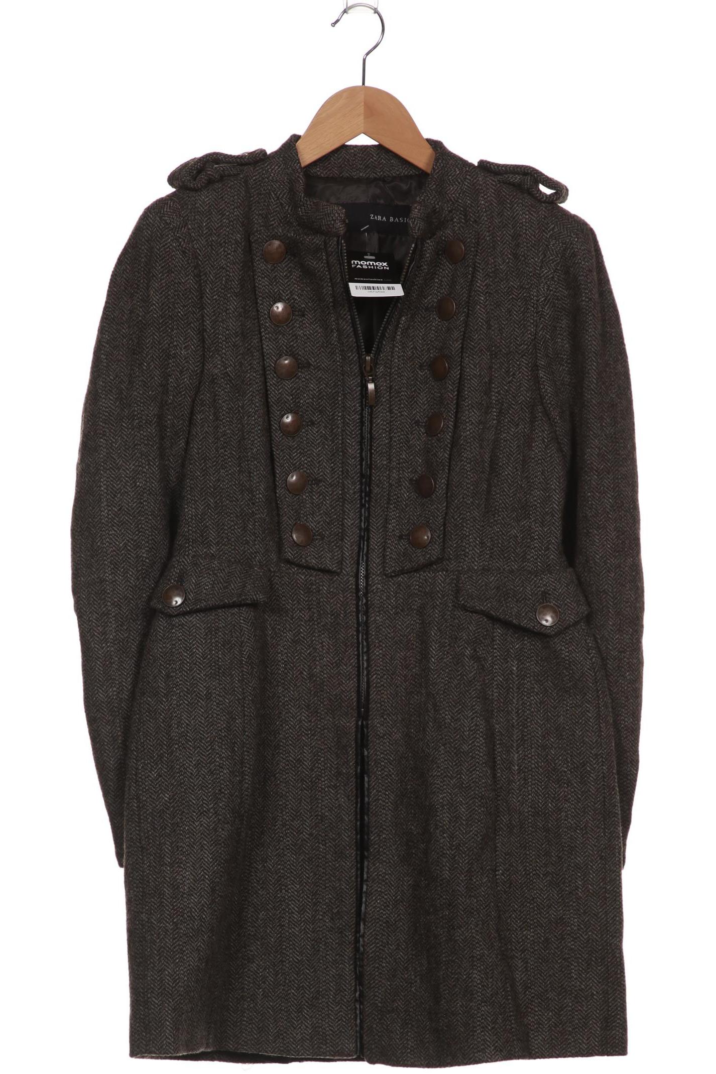 

ZARA Damen Mantel, grau