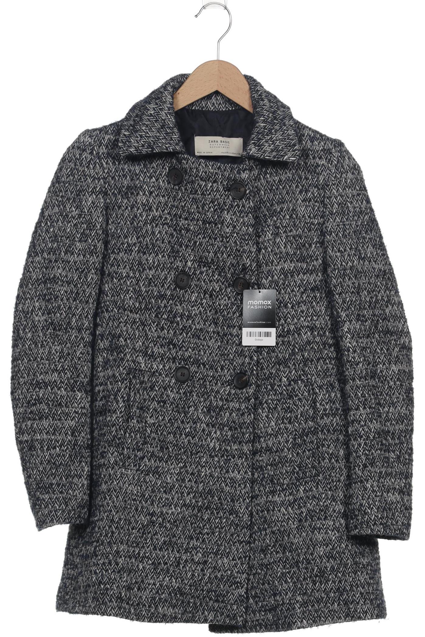 

Zara Damen Mantel, marineblau, Gr. 34