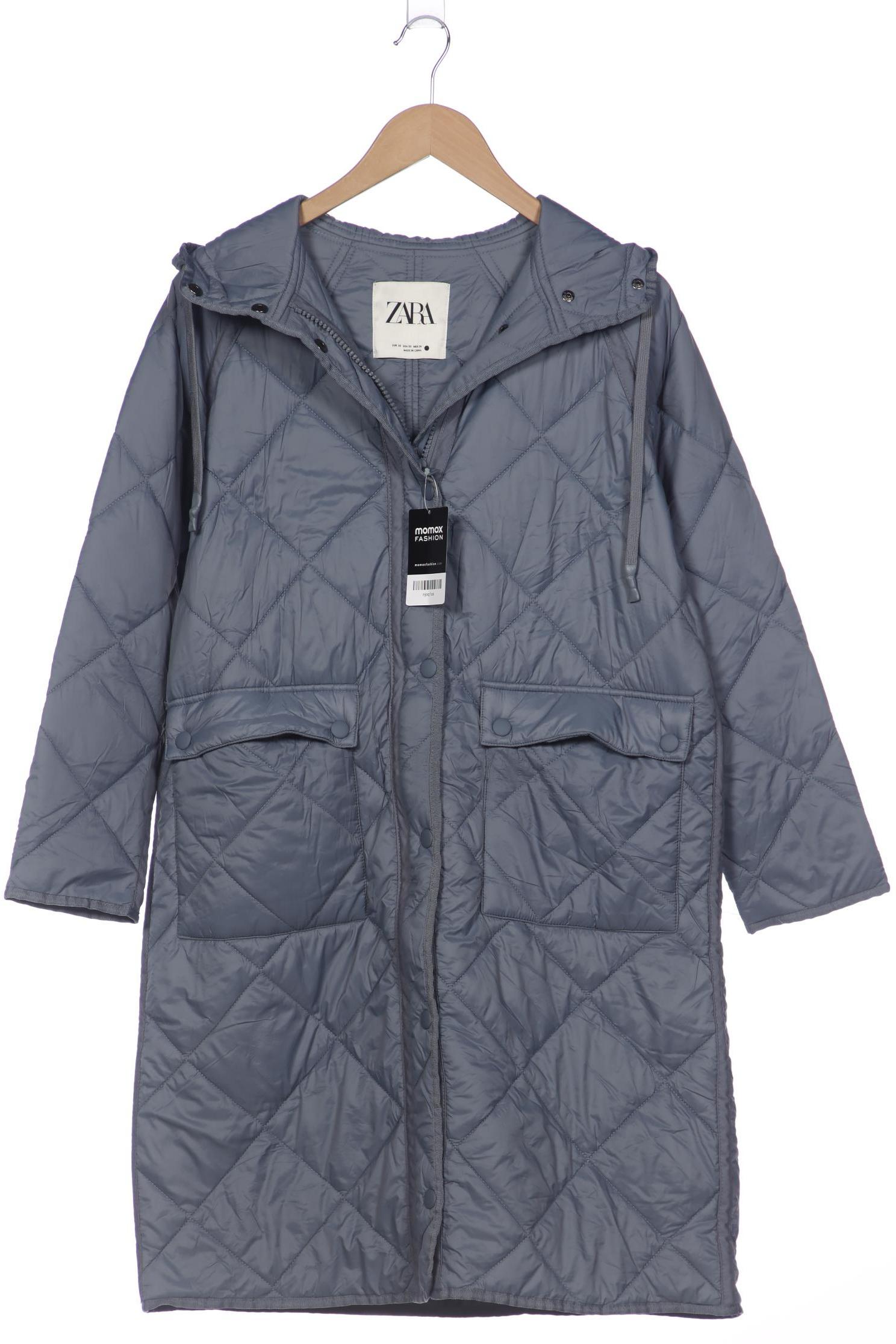 

Zara Damen Mantel, hellblau, Gr. 34