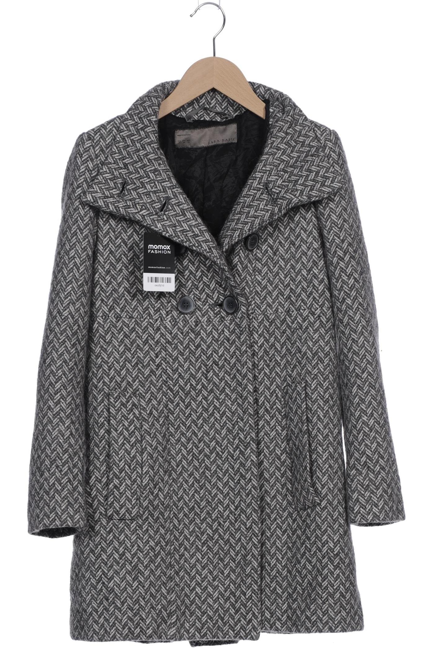 

ZARA Damen Mantel, grau