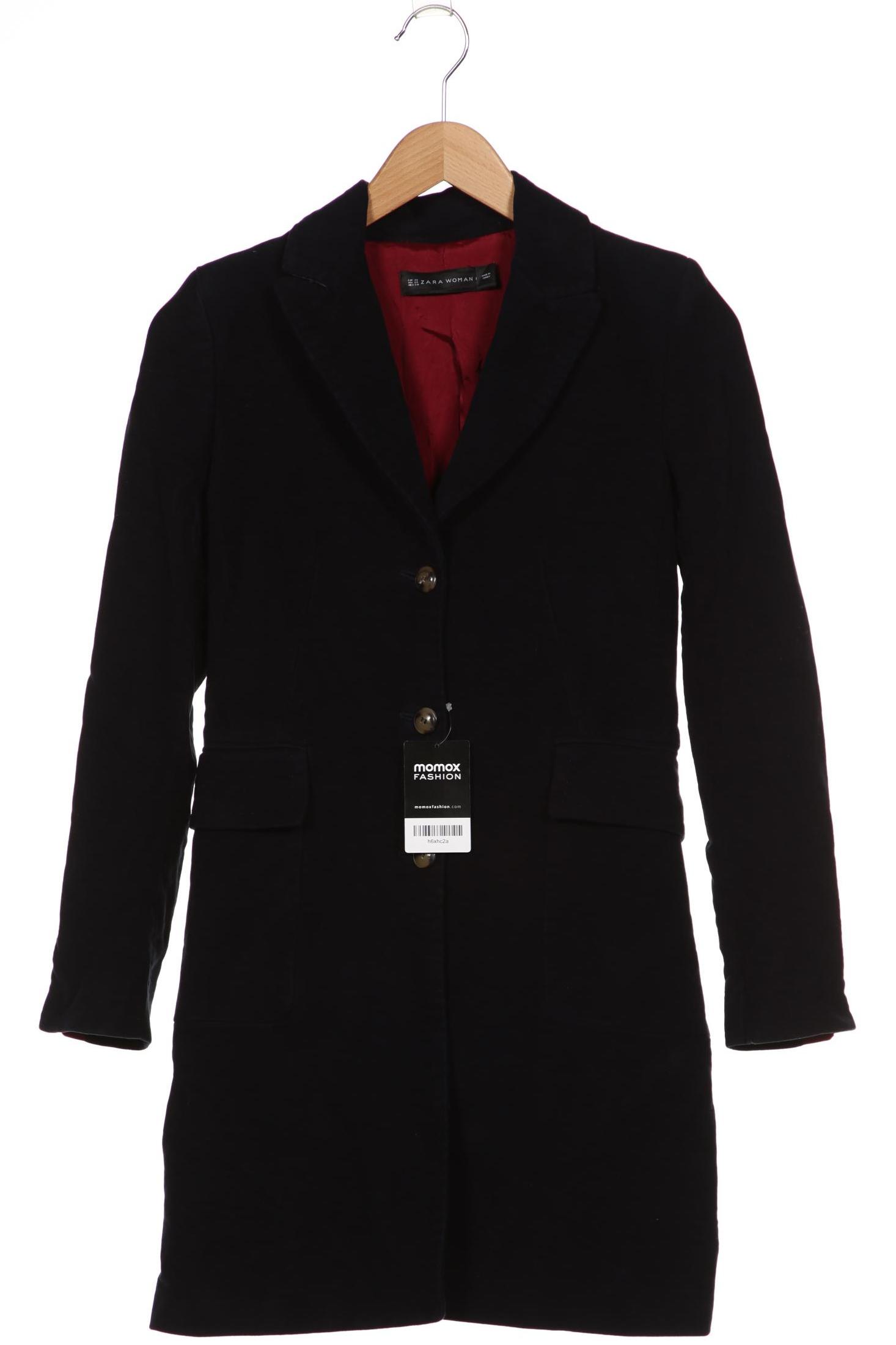

Zara Damen Mantel, marineblau, Gr. 34