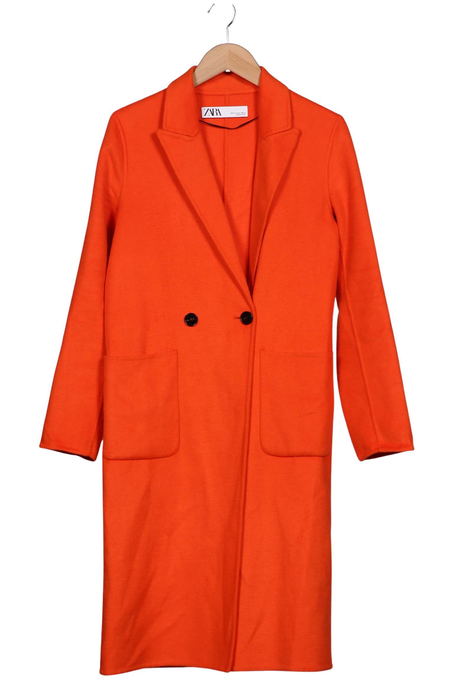 

Zara Damen Mantel, orange, Gr. 34