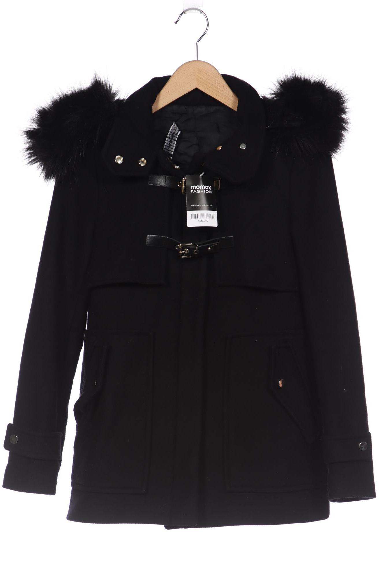 

ZARA Damen Mantel, schwarz