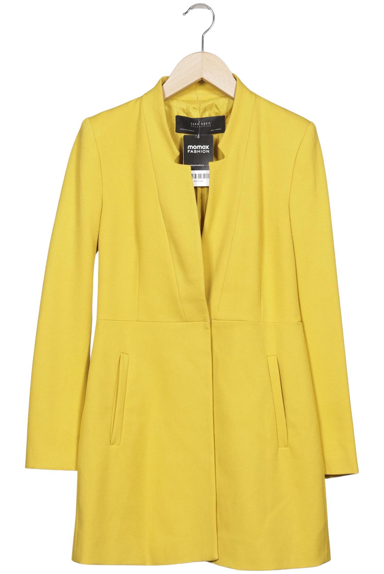 

Zara Damen Mantel, gelb, Gr. 34