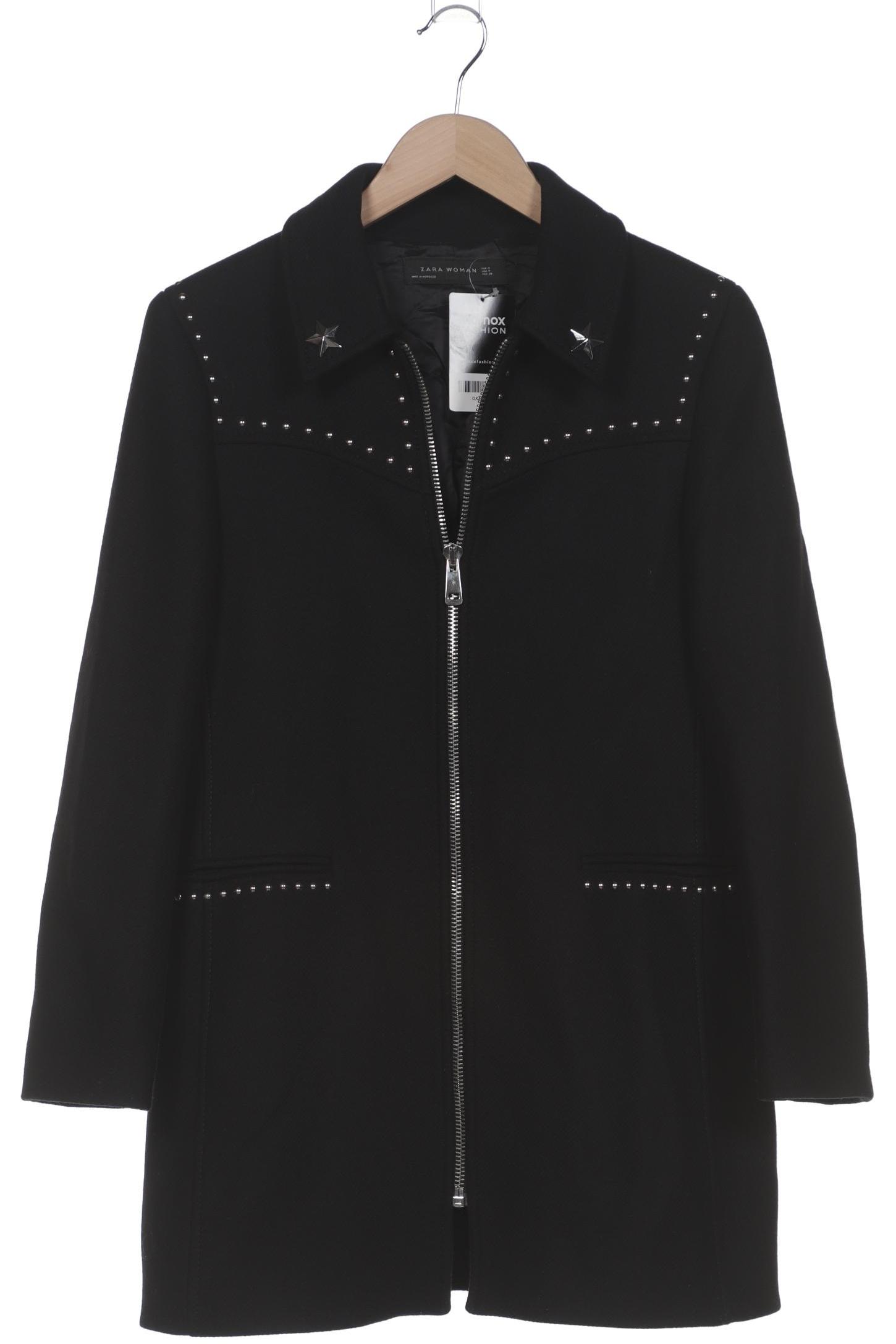 

Zara Damen Mantel, schwarz, Gr. 38