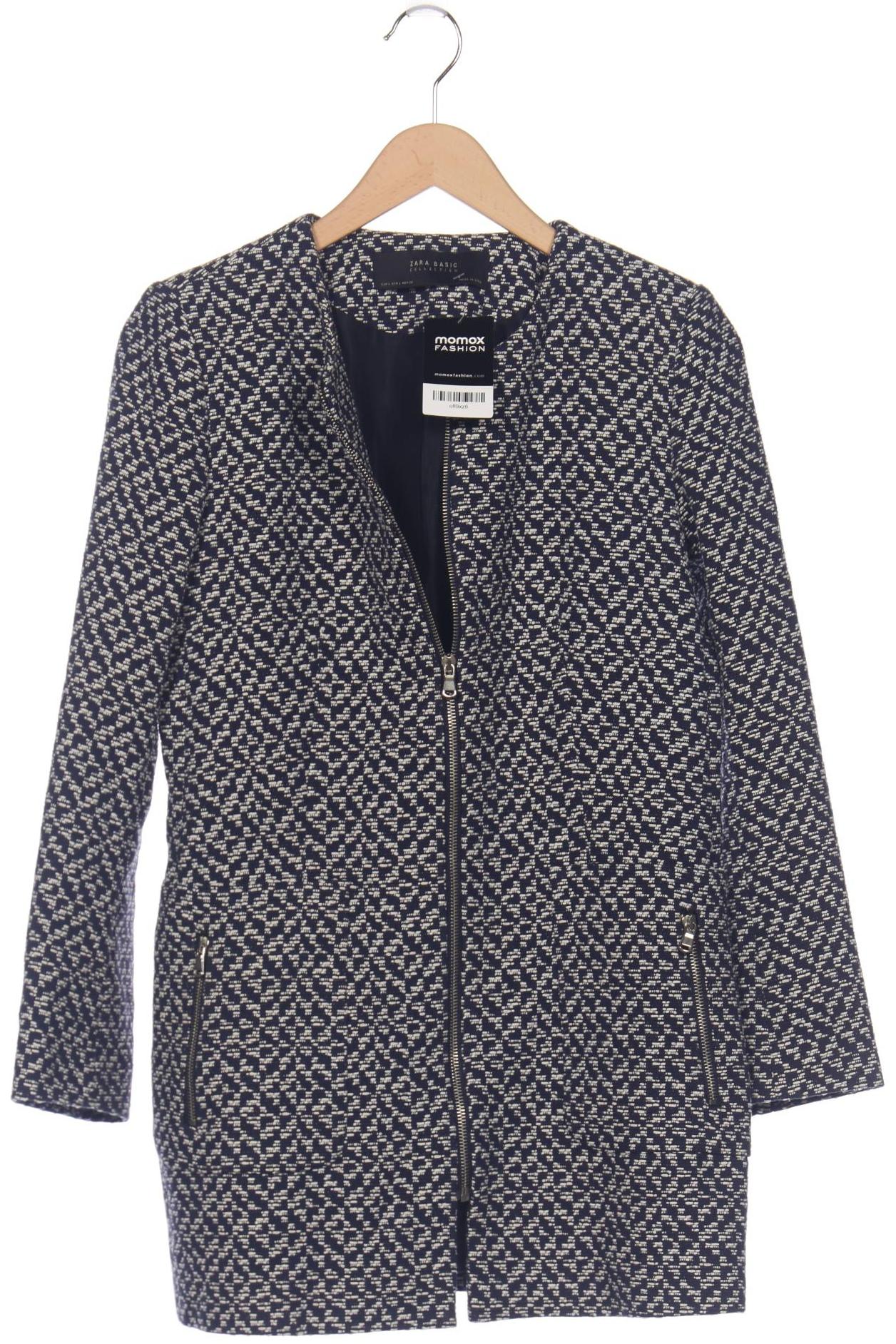 

Zara Damen Mantel, marineblau, Gr. 42