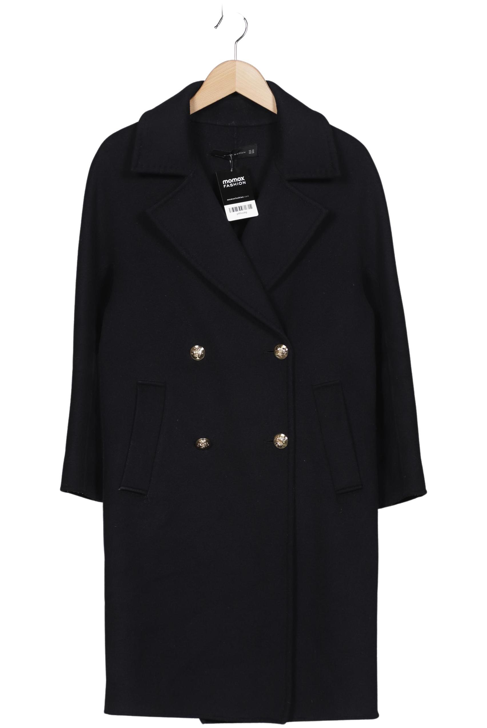 

Zara Damen Mantel, marineblau, Gr. 34