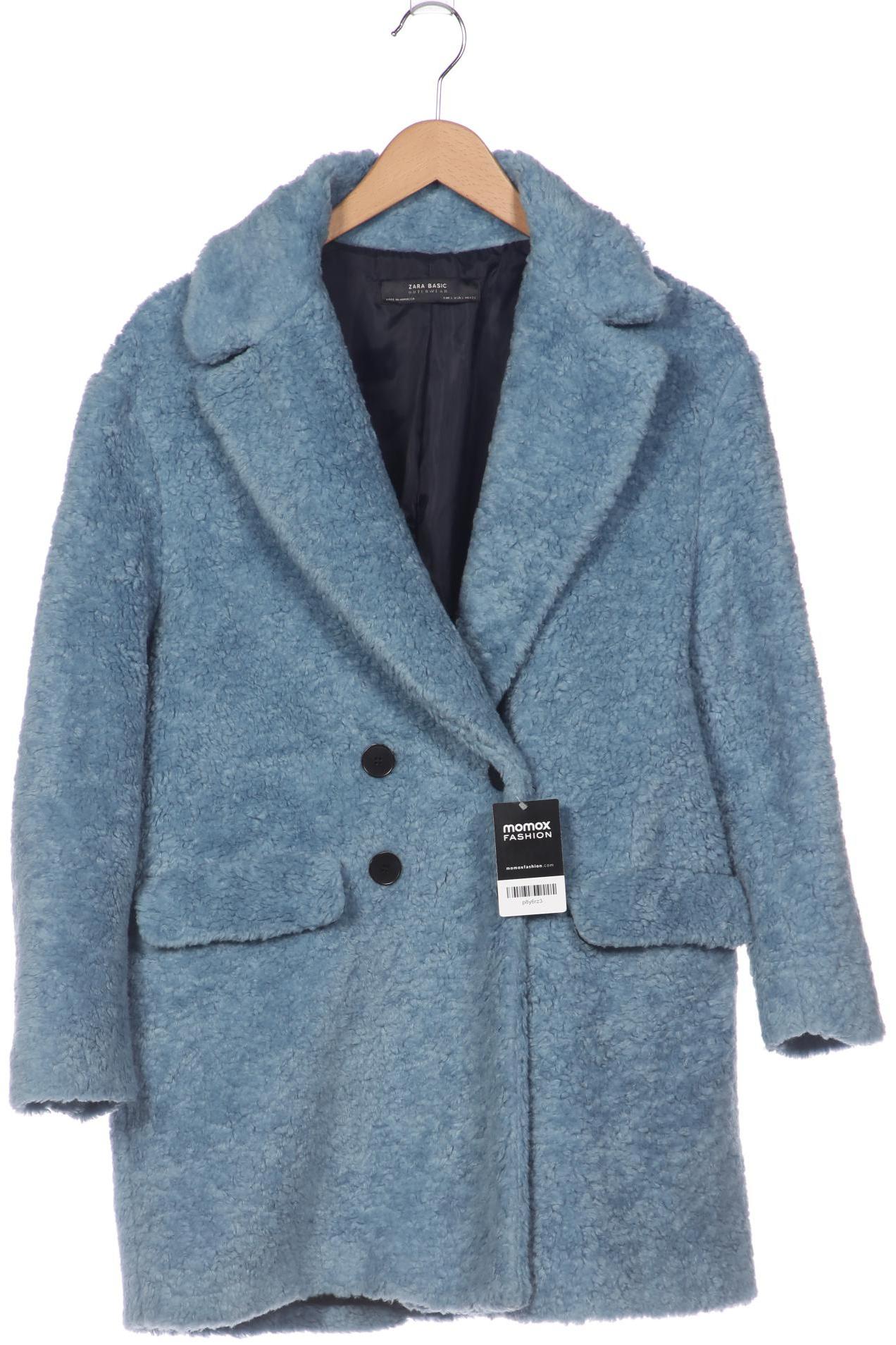 

Zara Damen Mantel, blau, Gr. 36